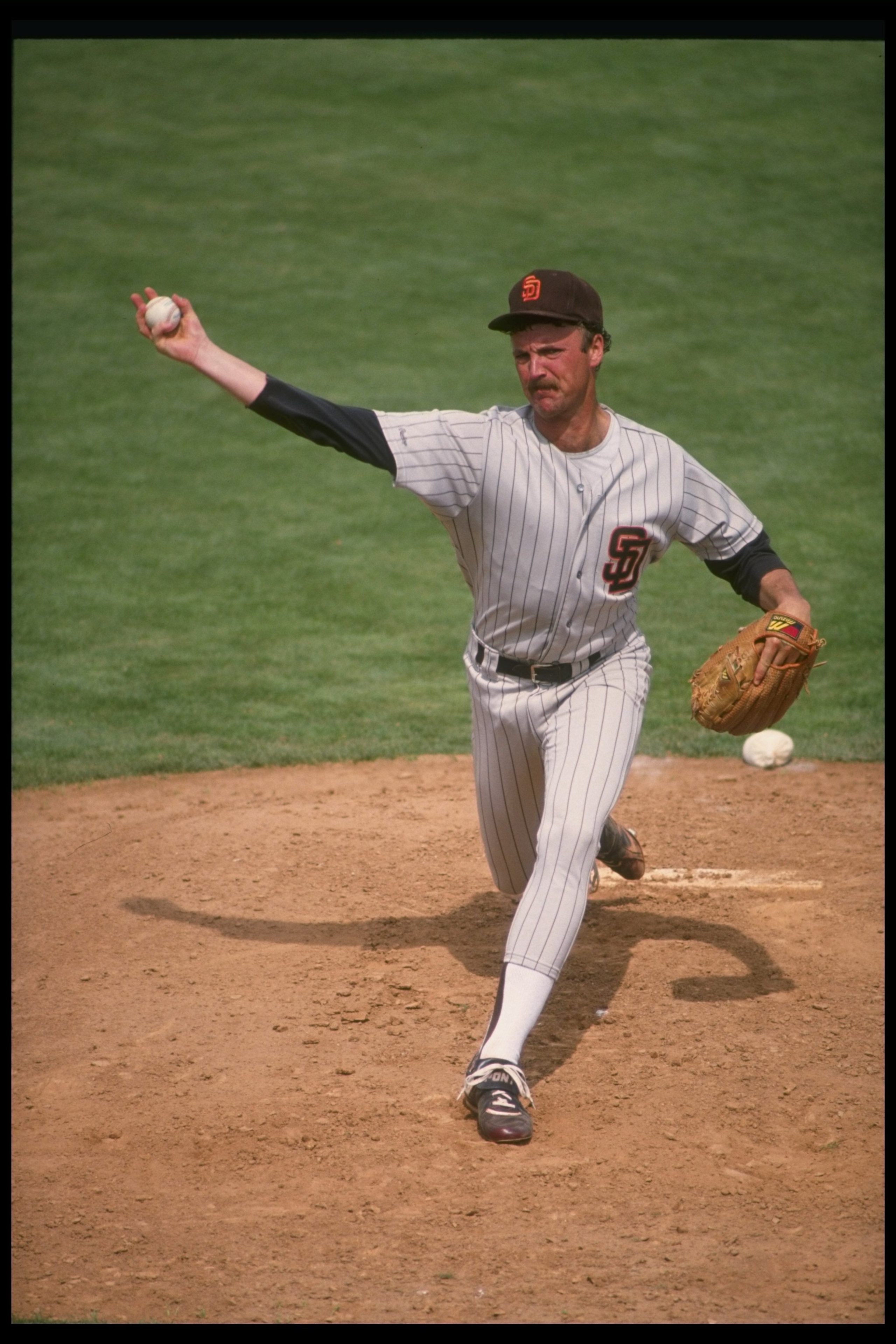 1990: Pitcher Ed Whitson of the San Diego Padres throws a pitch during a game at Jack Murphy Stadium in San Diego, California. Mandatory Credit: Ken Levine /Allsport 1990: Pitcher Ed Whitson of the San Diego Padres throws a pitch during a game at Jack Murphy Stadium in San Diego, California. Mandatory Credit: Ken Levine /Allsport