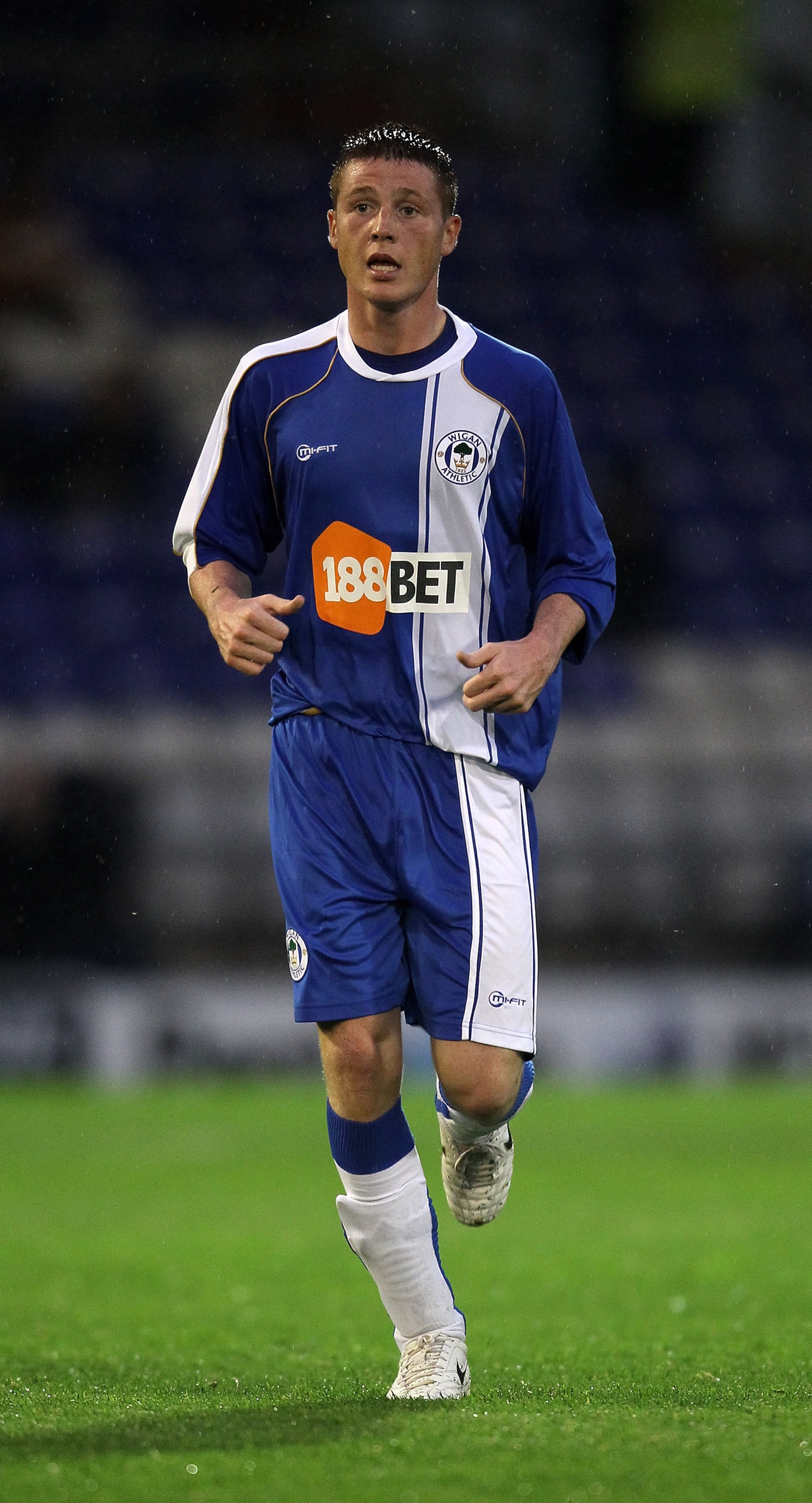 OLDHAM, ENGLAND - JULY 20:  James McCarthy of Wigan looks on during the pre season friendly match between Oldham Athletic and Wigan Athletic at Boundary Park on July 20, 2010 in Oldham, England.  (Photo by David Rogers/Getty Images)