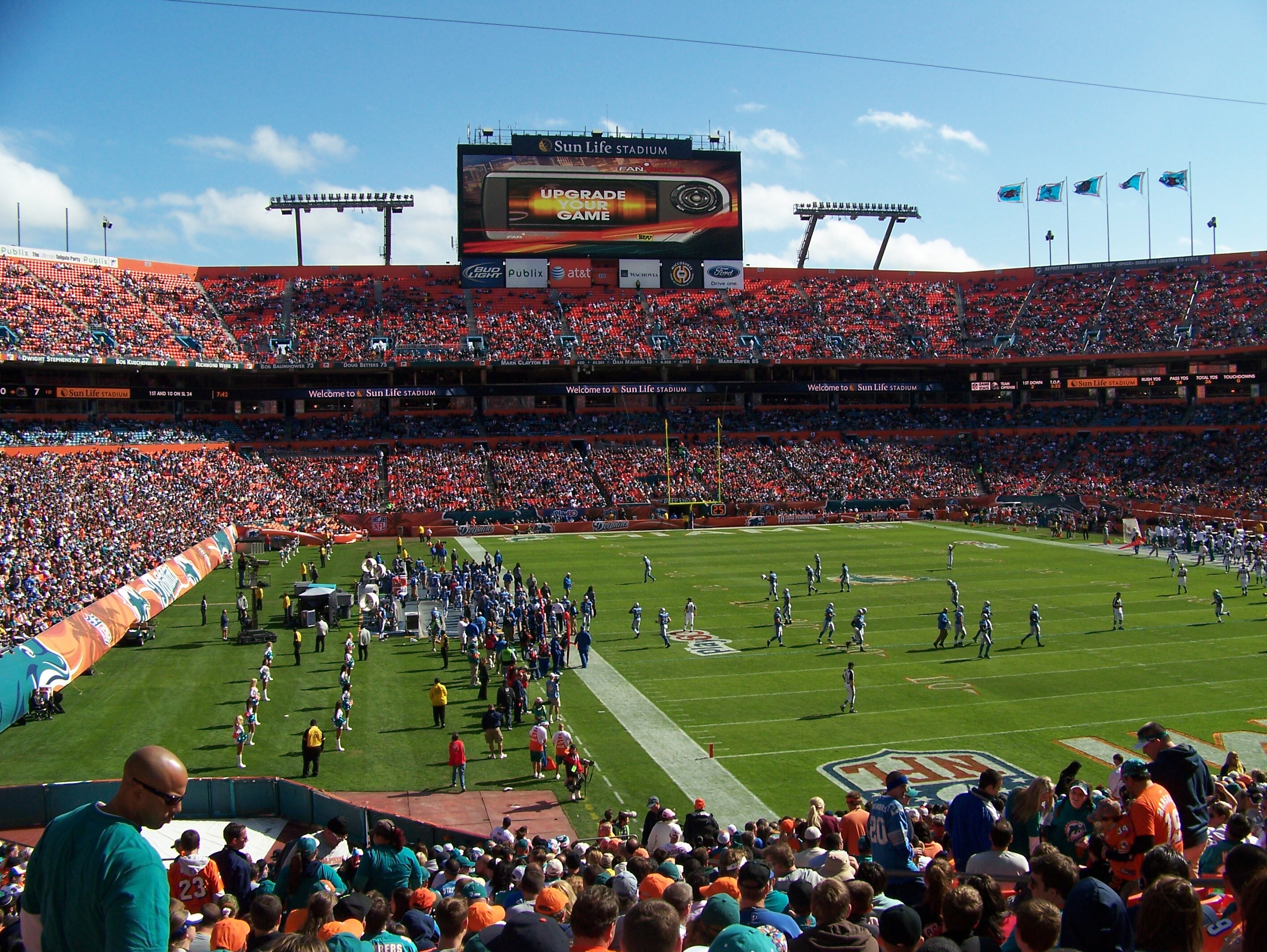 Sun Life Stadium comes to life the day after Christmas 2010