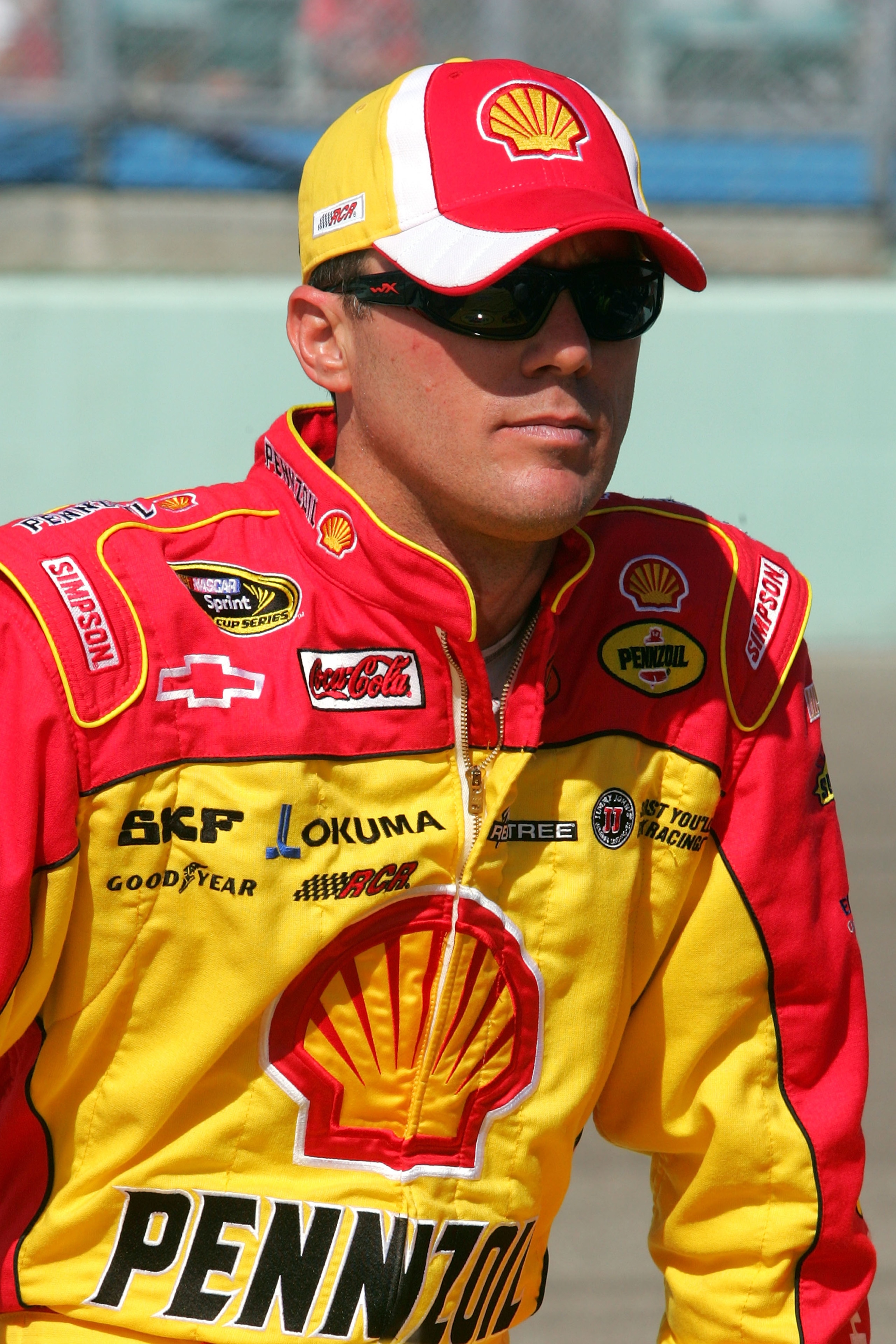 HOMESTEAD, FL - NOVEMBER 21: Kevin Harvick, driver of the #29 Shell/Pennzoil Chevrolet, stands on pit road prior to the NASCAR Sprint Cup Series Ford 400 at Homestead-Miami Speedway on November 21, 2010 in Homestead, Florida. (Photo by Jerry Markland/Ge HOMESTEAD, FL - NOVEMBER 21: Kevin Harvick, driver of the #29 Shell/Pennzoil Chevrolet, stands on pit road prior to the NASCAR Sprint Cup Series Ford 400 at Homestead-Miami Speedway on November 21, 2010 in Homestead, Florida. (Photo by Jerry Markland/Ge
