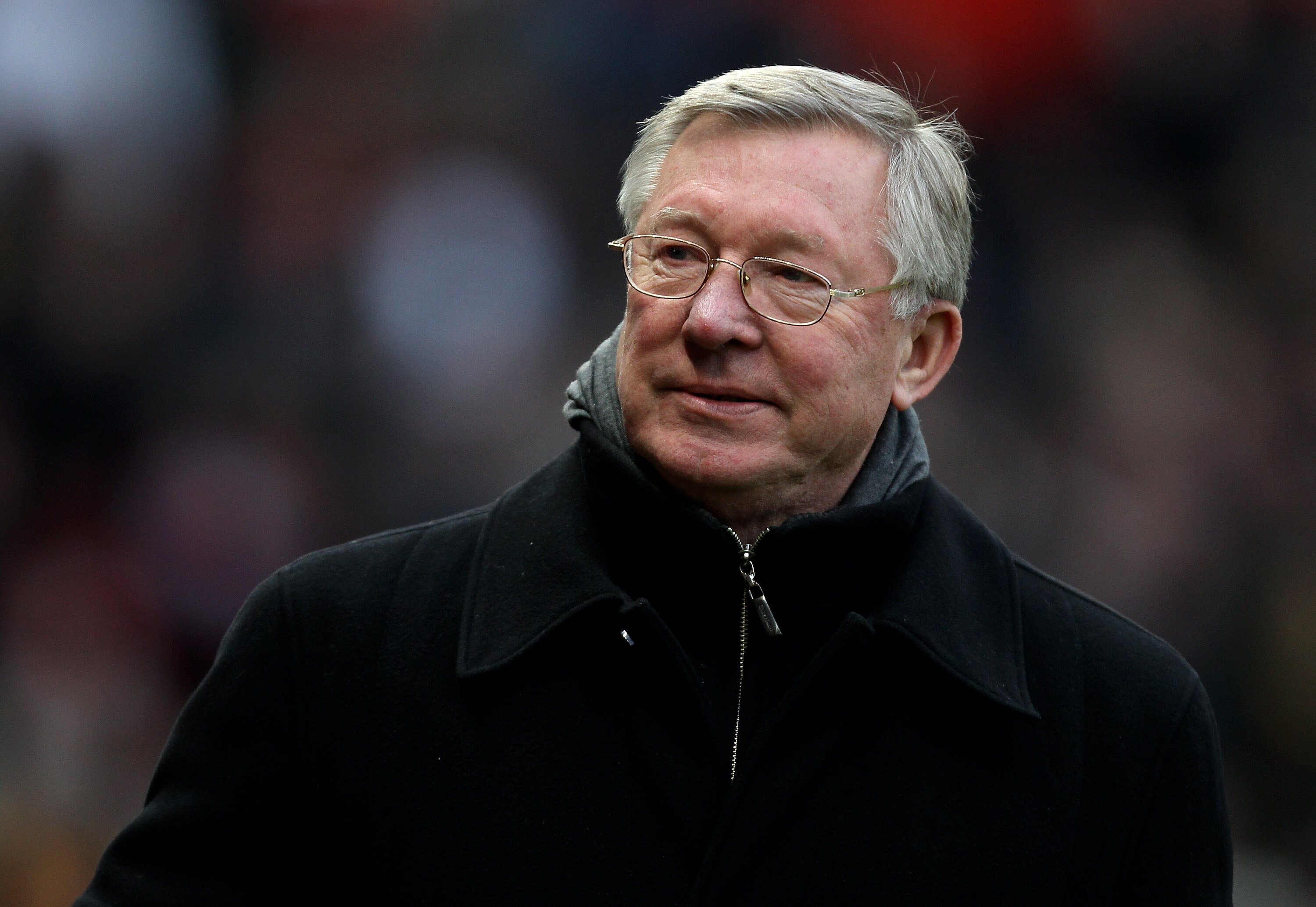 MANCHESTER, ENGLAND - DECEMBER 26:  Manchester United Manager Sir Alex Ferguson looks on prior to the Barclays Premier League match between Manchester United and Sunderland at Old Trafford on December 26, 2010 in Manchester, England.  (Photo by Ian Walton