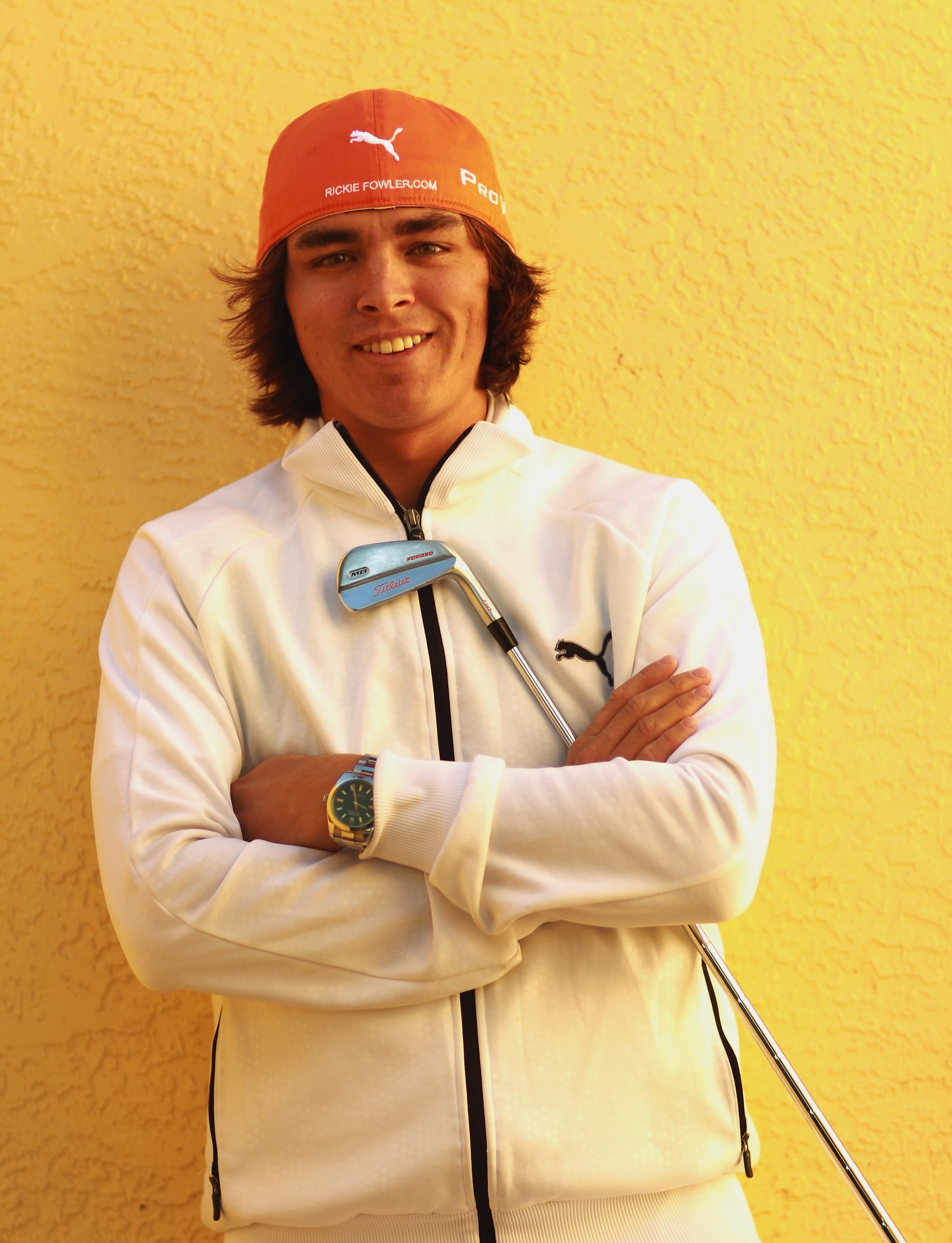 NAPLES, FL - DECEMBER 10:  PGA player Rickie Fowler poses for a portrait at the Tiburon Golf Club on December 10, 2010 in Naples, Florida.  (Photo by Scott Halleran/Getty Images)