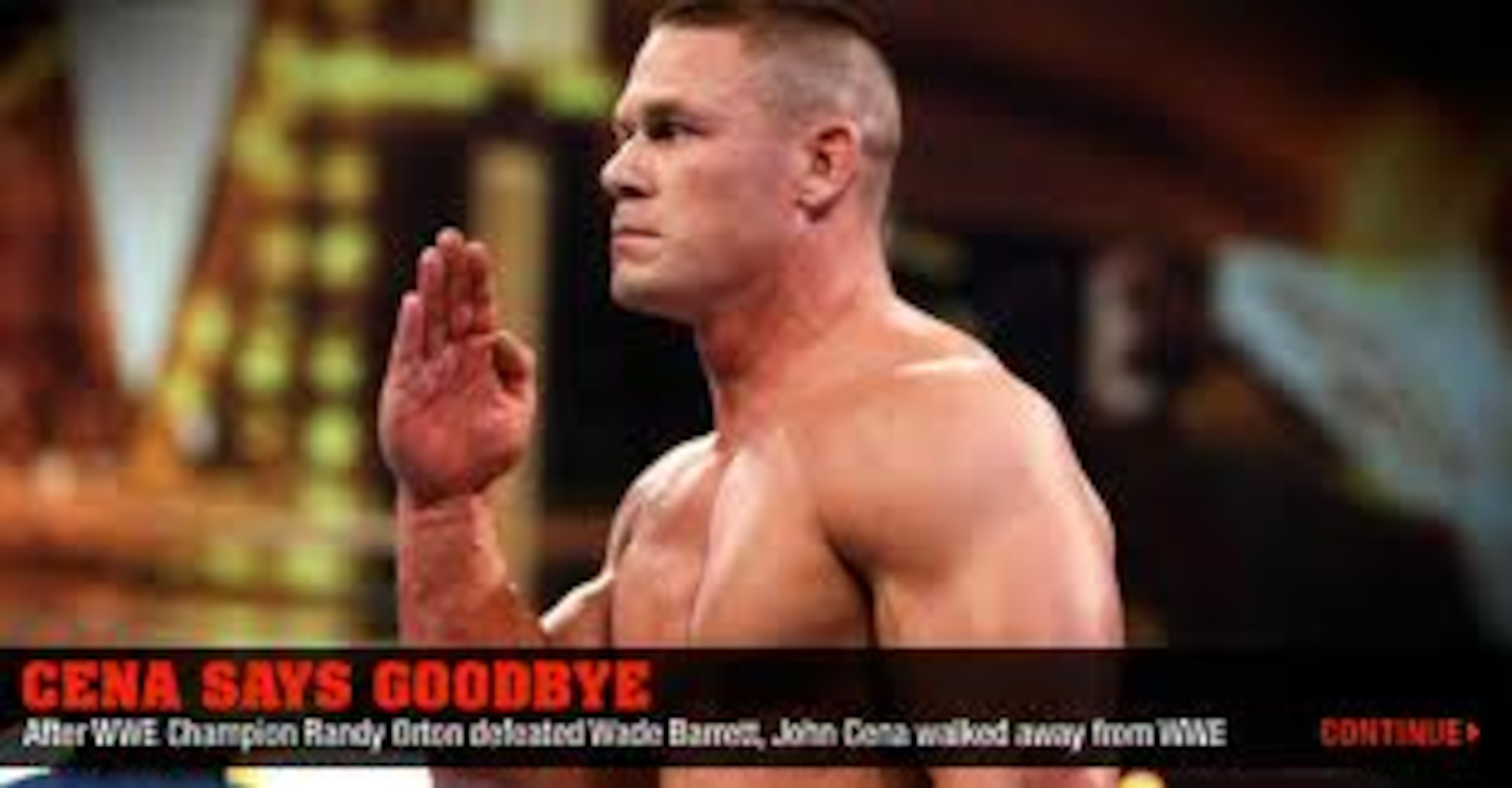 John Cena Walks Away From WWE... for 24 Hours