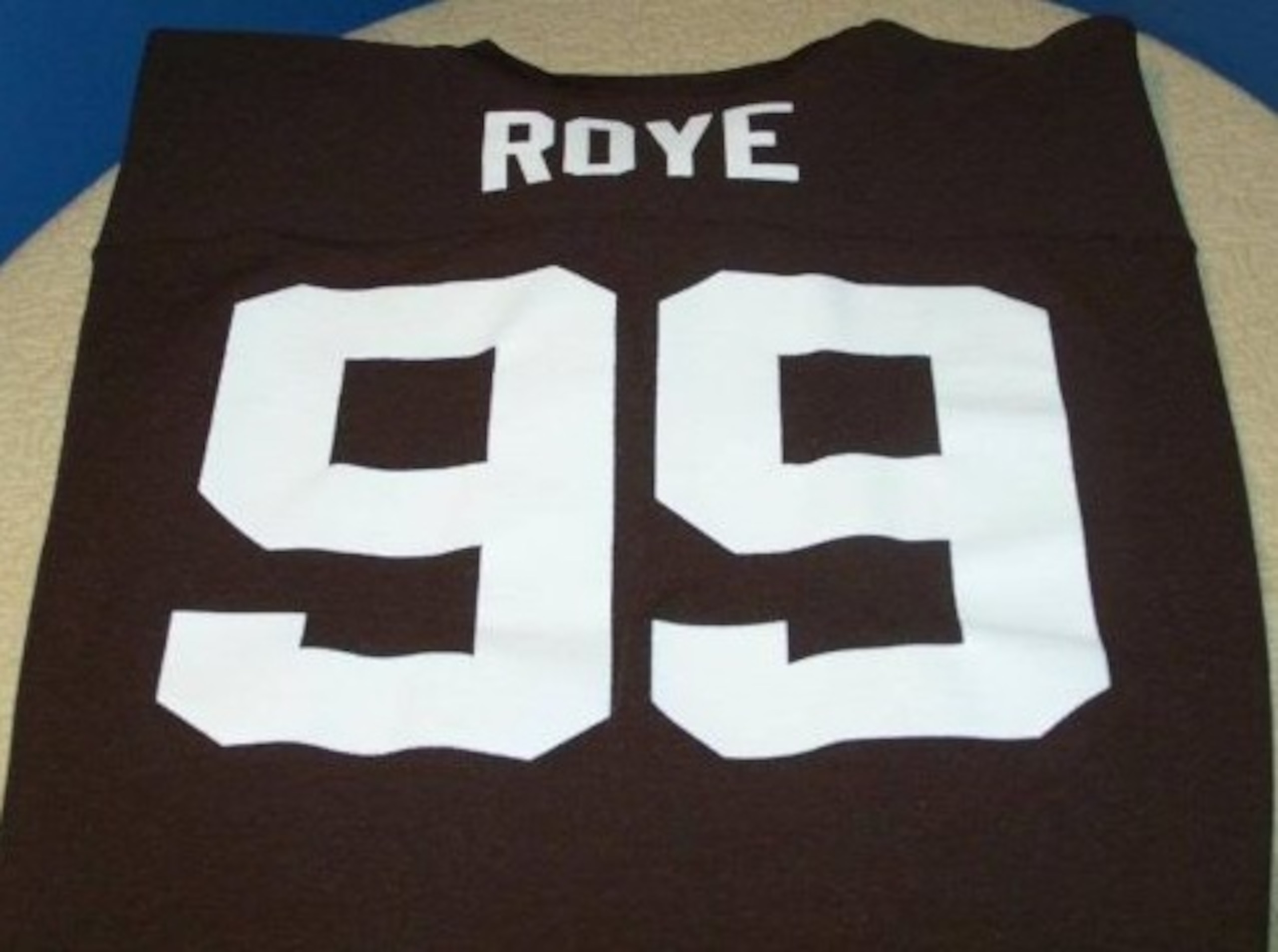 This was one of the times I would have liked to see the first name printed rather than the last name.