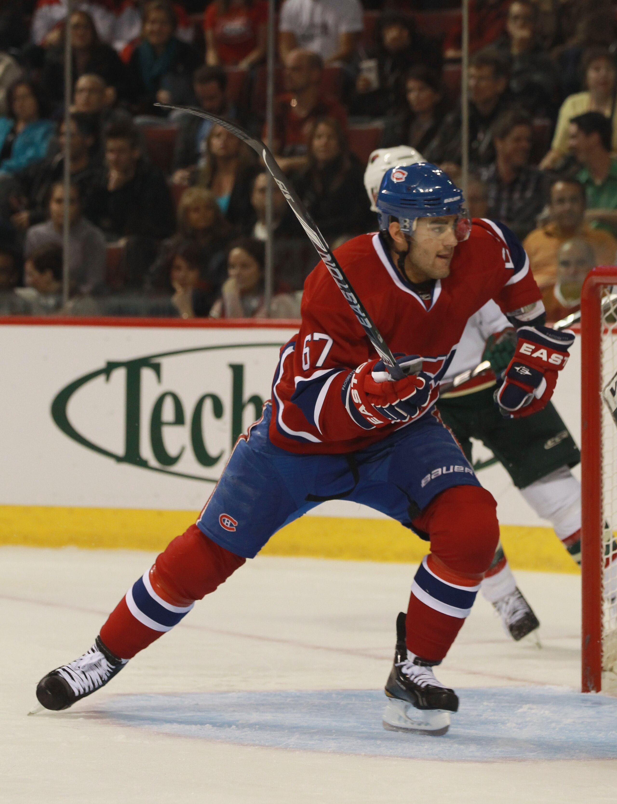 MONTREAL, QC - SEPTEMBER 26:  Max Pacioretty #67 of the Montreal Canadiens skates against the Minnesota Wild at the Bell Centre on September 26, 2010 in Montreal, Canada. The Canadiens defeated the Wild 4-3.  (Photo by Bruce Bennett/Getty Images)