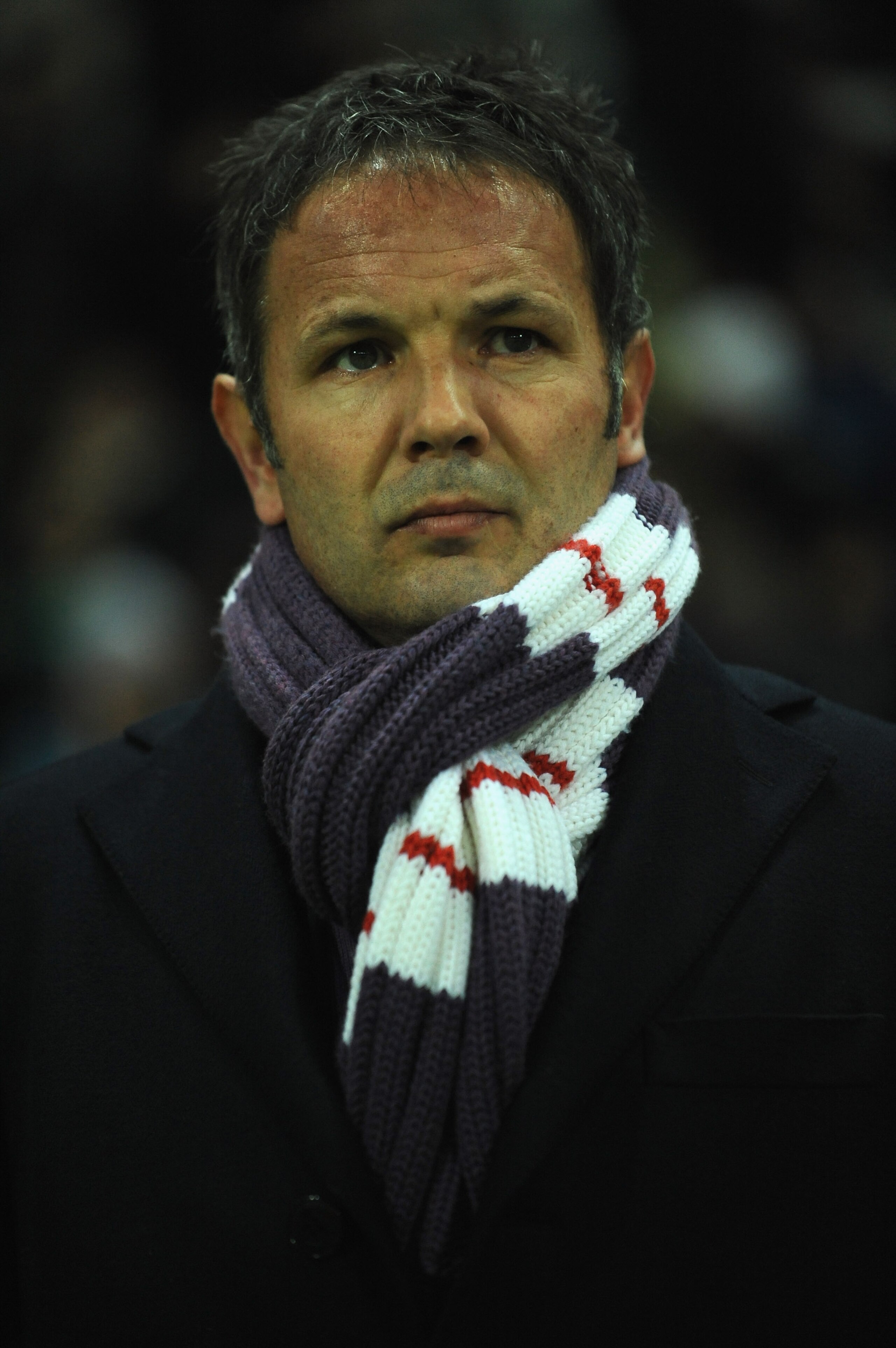 PARMA, ITALY - DECEMBER 14:  ACF Fiorentina head coach Sinisa Mihajlovic looks on prior to the Tim cup match between Parma FC and ACF Fiorentina at Stadio Ennio Tardini on December 14, 2010 in Parma, Italy.  (Photo by Valerio Pennicino/Getty Images)