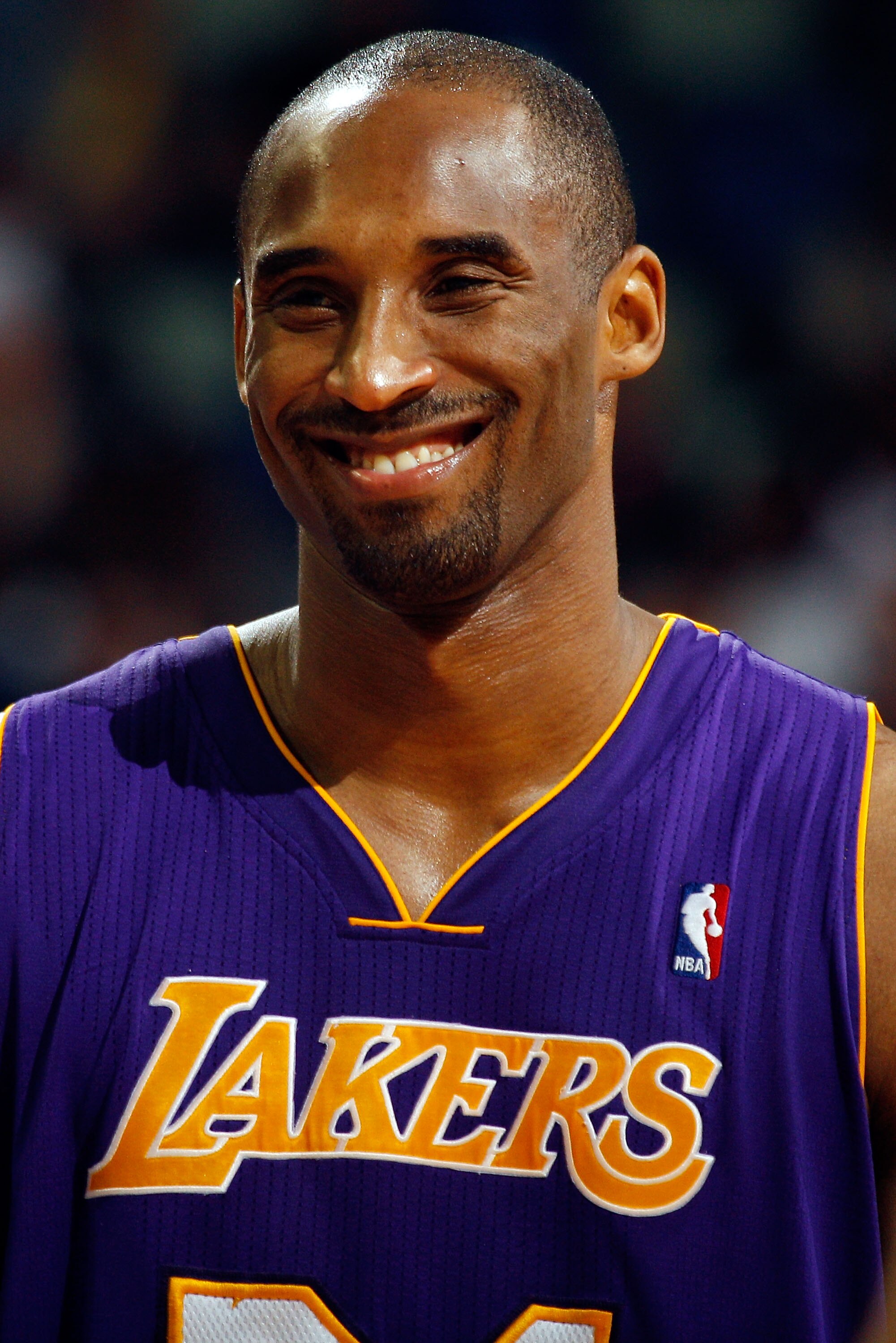 NEW ORLEANS, LA - DECEMBER 29:  Kobe Bryant #24 of the Los Angeles Lakers smiles near the end of the game against the New Orleans Hornets at the New Orleans Arena on December 29, 2010 in New Orleans, Louisiana.   The Lakers defeated the Hornets 103-88.  N