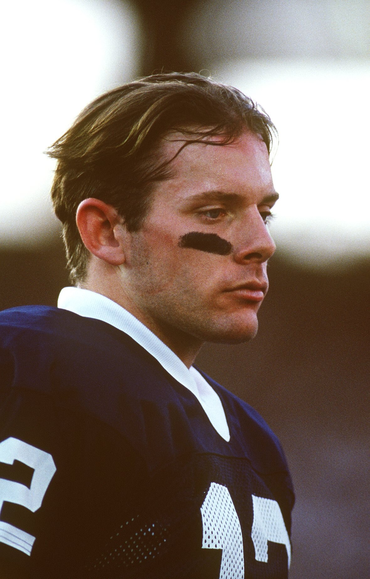 29 OCT 1994:  PENN STATE QUARTERBACK KERRY COLLINS ON THE SIDELINES DURING THE NITTANY LIONS 63-14 VICTORY OVER THE OHIO STATE BUCKEYES AT BEAVER STADIUM IN UNIVERSITY PARK, PENNSYLVANIA Mandatory Credit: Doug Pensinger/ALLSPORT
