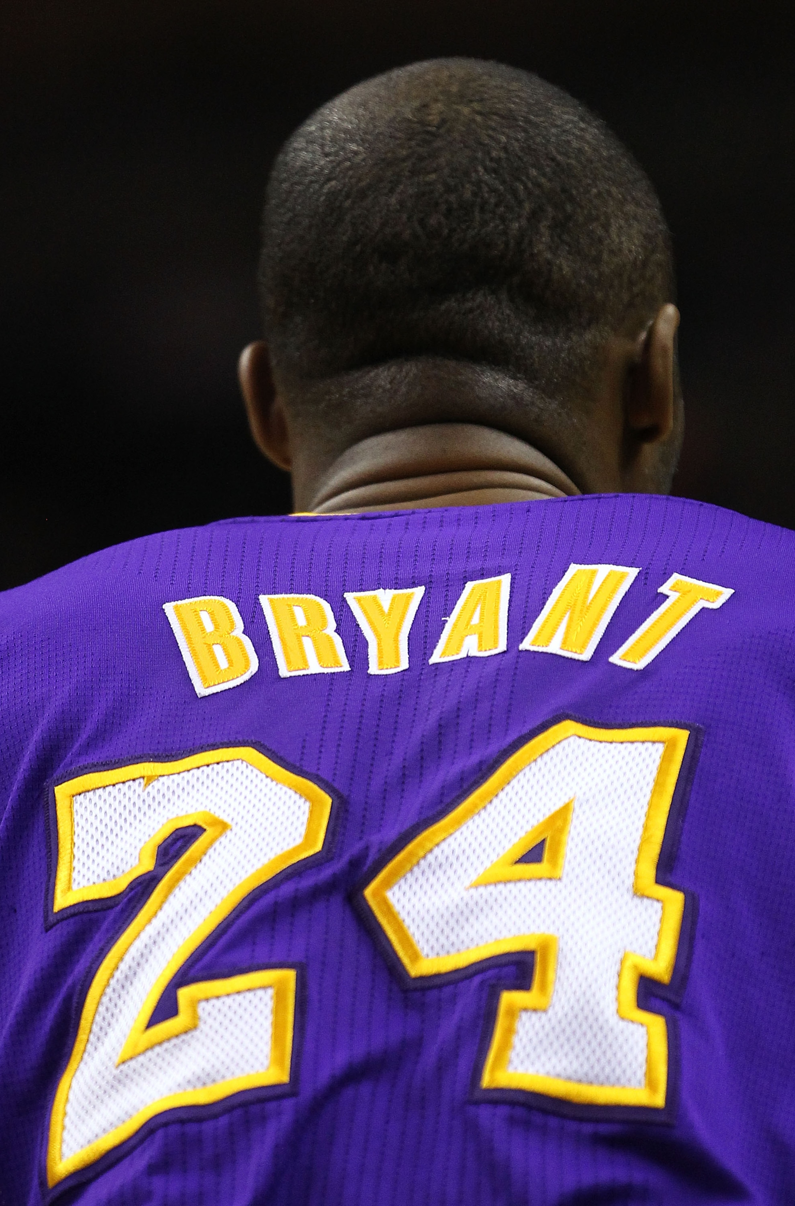 SAN ANTONIO, TX - DECEMBER 28:  Guard Kobe Bryant #24 of the Los Angeles Lakers at AT&T Center on December 28, 2010 in San Antonio, Texas.  NOTE TO USER: User expressly acknowledges and agrees that, by downloading and/or using this photograph, user is con