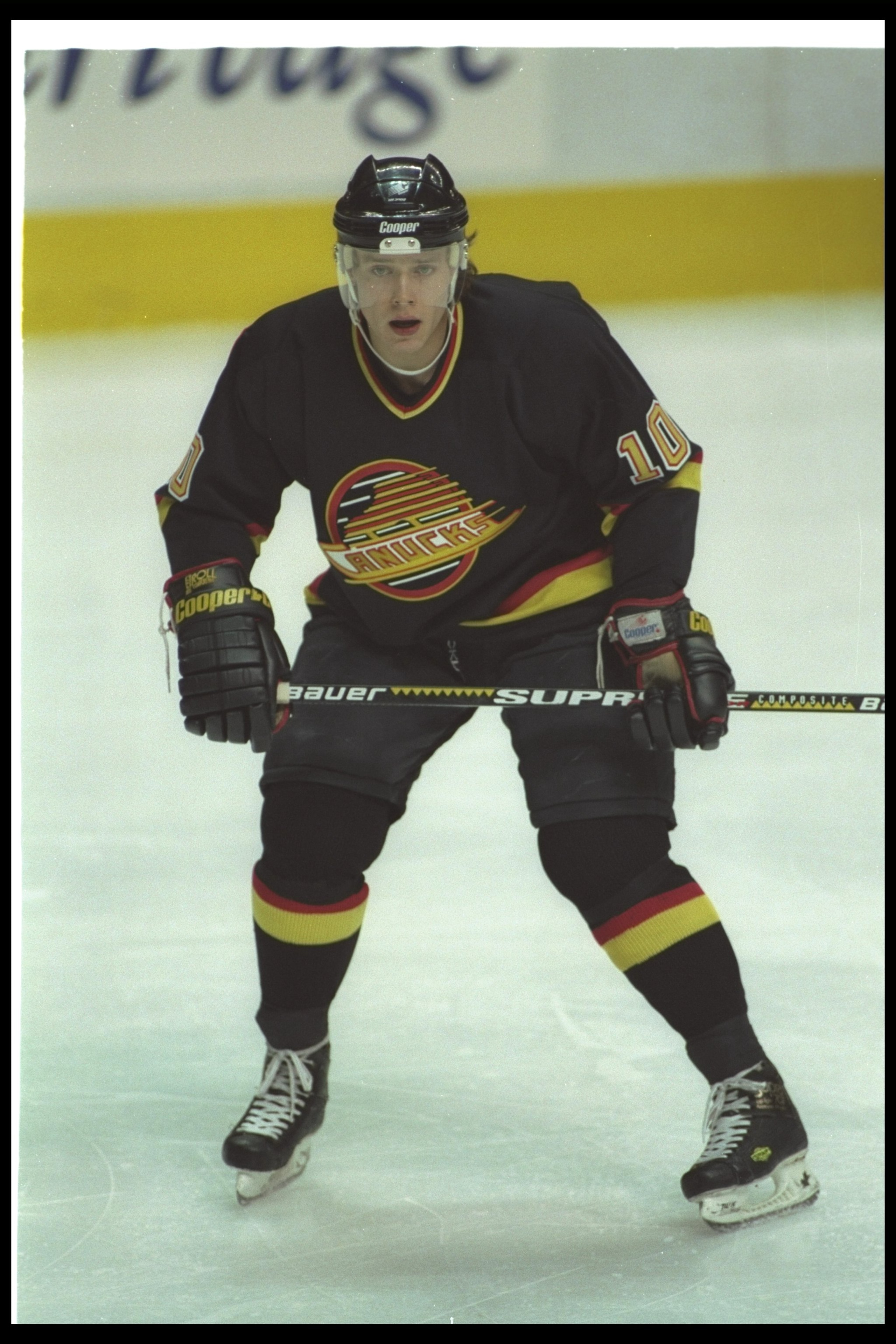 1993-1994:  Leftwinger Pavel Bure of the Vancouver Canucks. Mandatory Credit: Robert Laberge  /Allsport