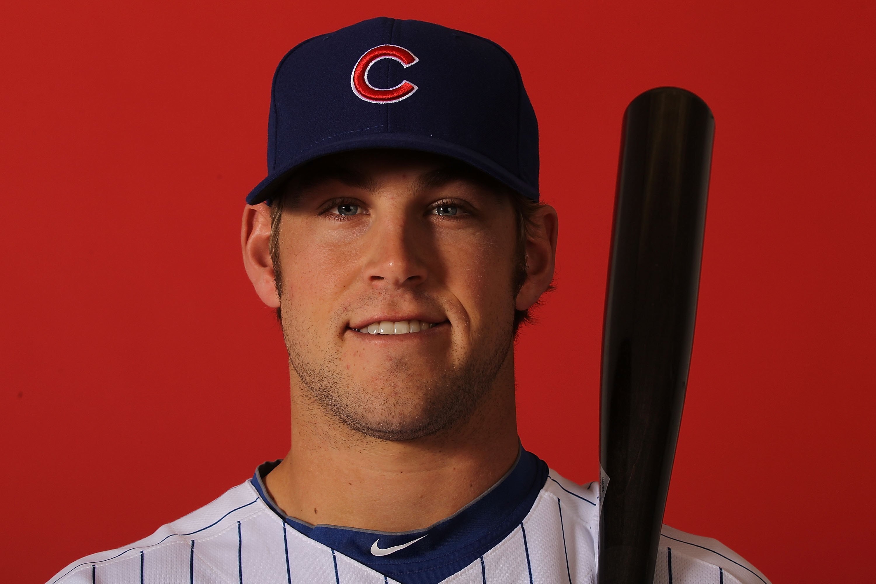 MESA, AZ - MARCH 01:  Brett Jackson of the Chicago Cubs poses for a photo during Spring Training Media Photo Day at Fitch Park on March 1, 2010 in Mesa, Arizona.  (Photo by Ronald Martinez/Getty Images)