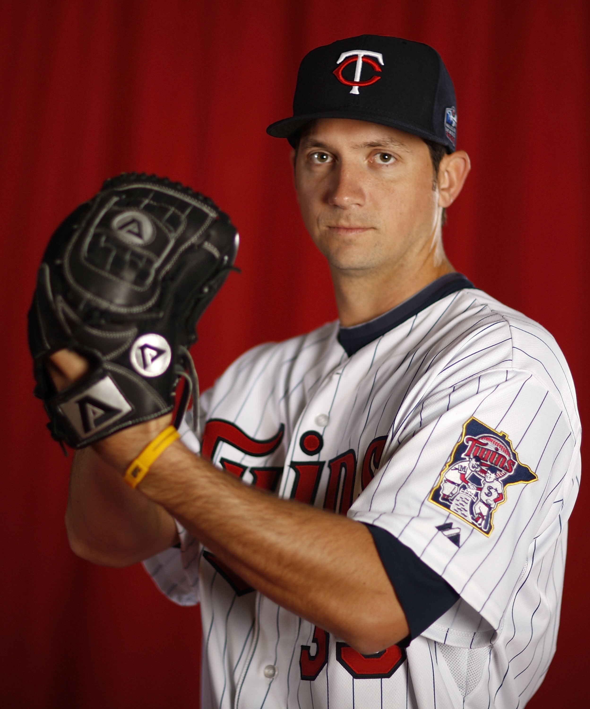 FT. MYERS, FL - MARCH 01:  Anthony Slama #39 of the Minnesota Twins poses during photo day at Hammond Stadium on March 1, 2010 in Ft. Myers, Florida.  (Photo by Gregory Shamus/Getty Images)