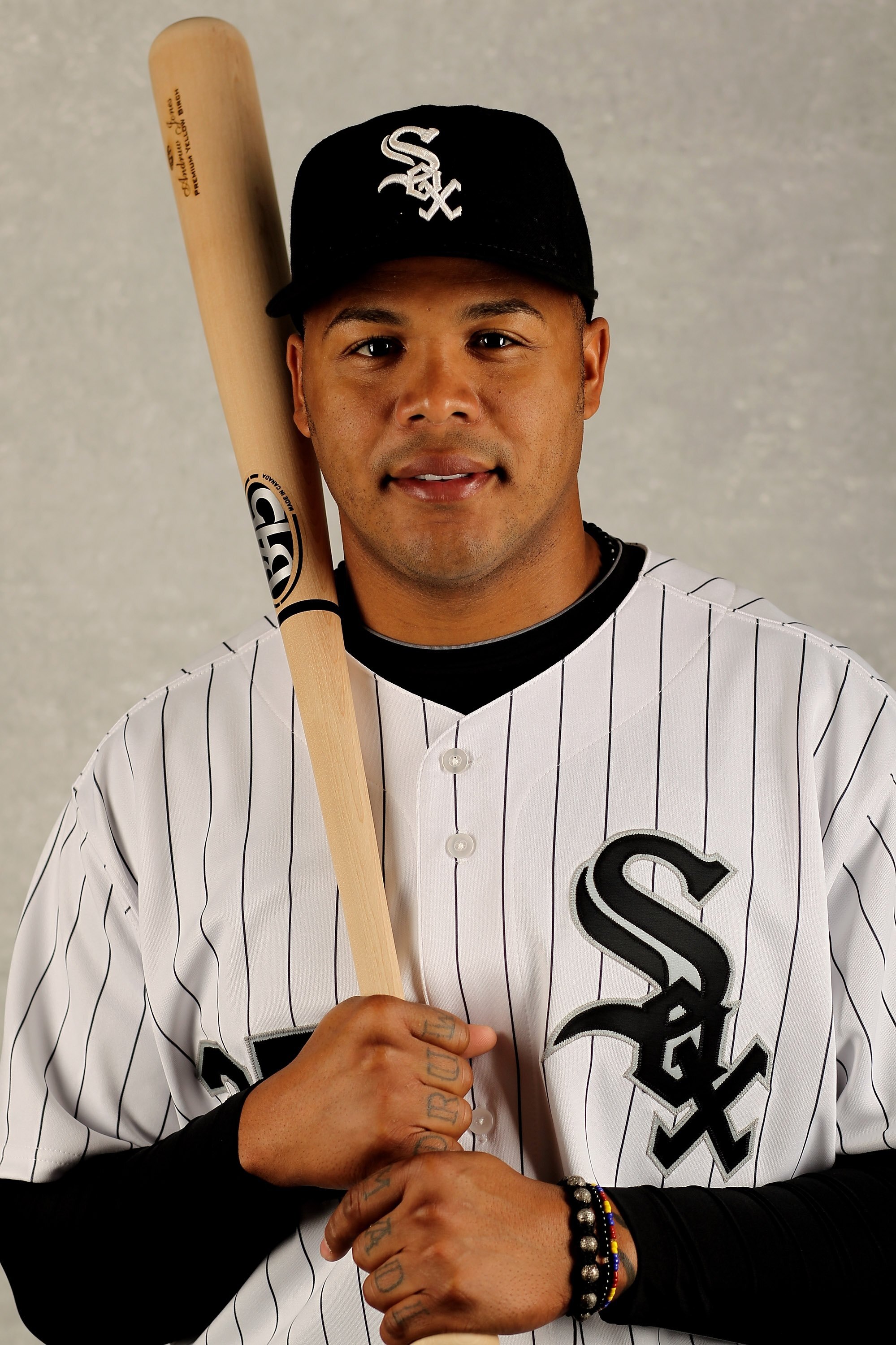 GLENDALE, AZ - FEBRUARY 28:  Andruw Jones of the Chicago White Sox poses during photo media day at the White Sox spring training complex on February 28, 2010 in Glendale, Arizona.  (Photo by Ezra Shaw/Getty Images)
