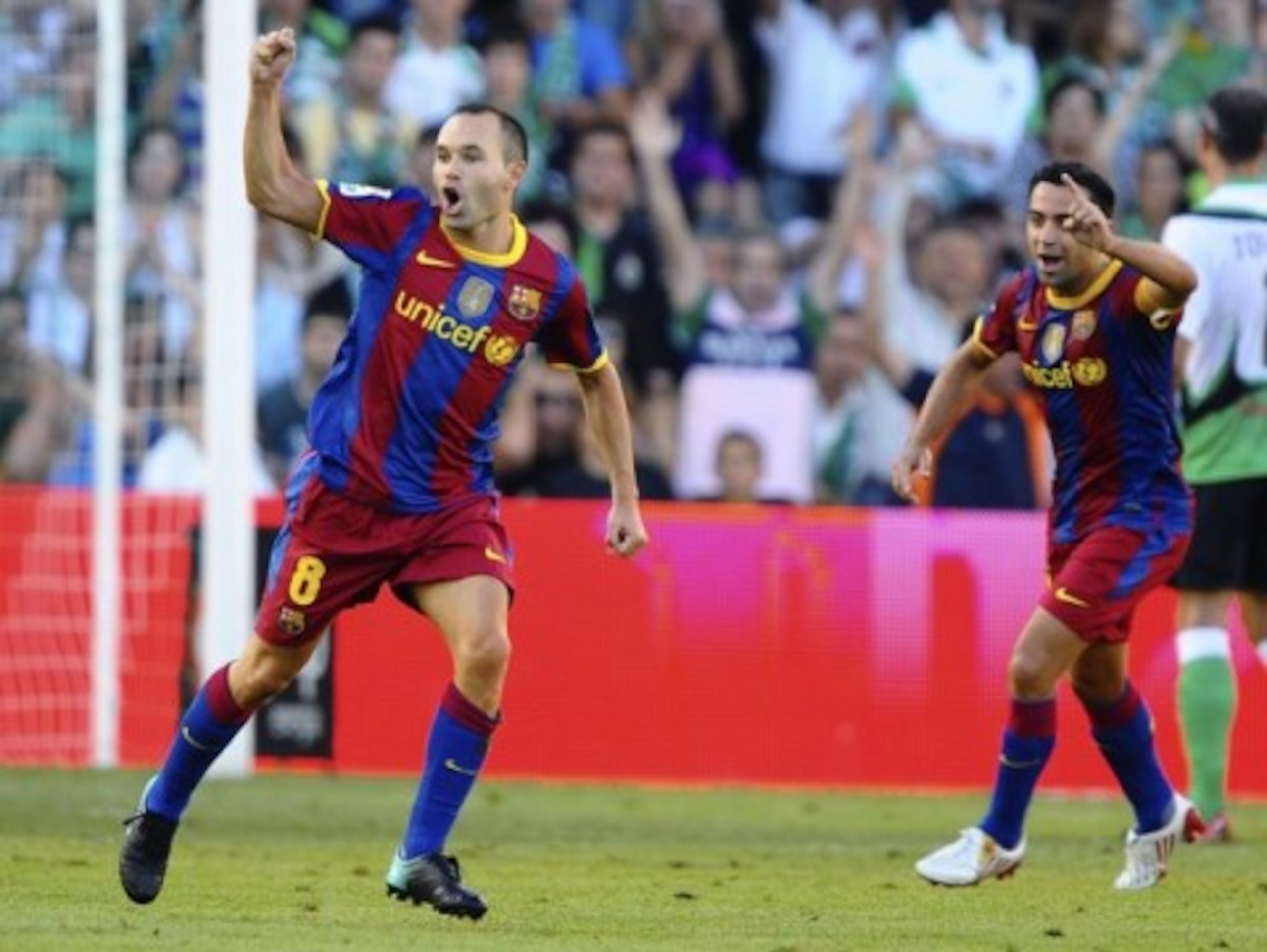 Xavi and Iniesta Xavi and Iniesta
