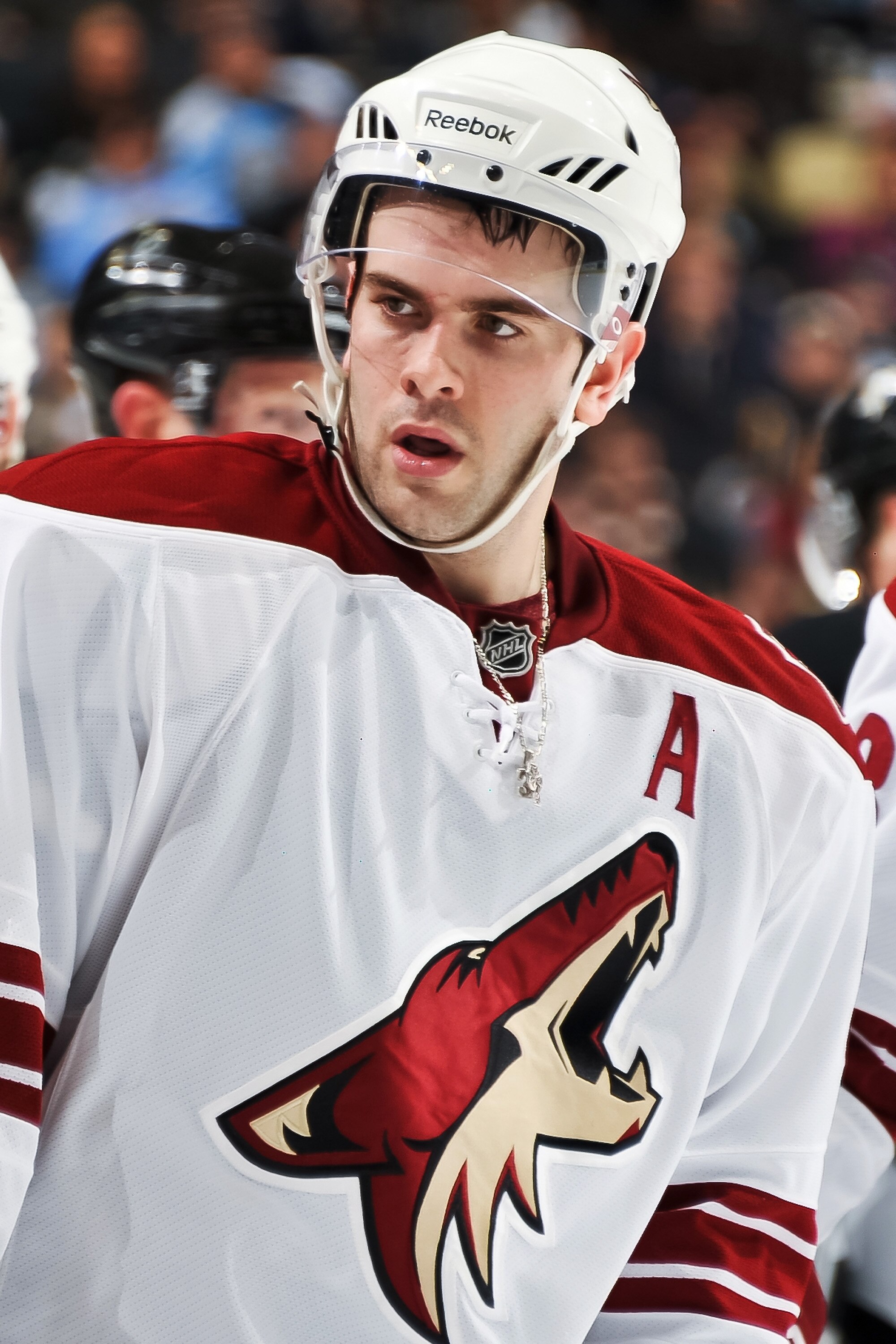 PITTSBURGH, PA - DECEMBER 20:  Keith Yandle #3 of the Phoenix Coyotes waits for a face off against the Pittsburgh Penguins on December 20, 2010 at CONSOL Energy Center in Pittsburgh, Pennsylvania.  (Photo by Jamie Sabau/Getty Images)
