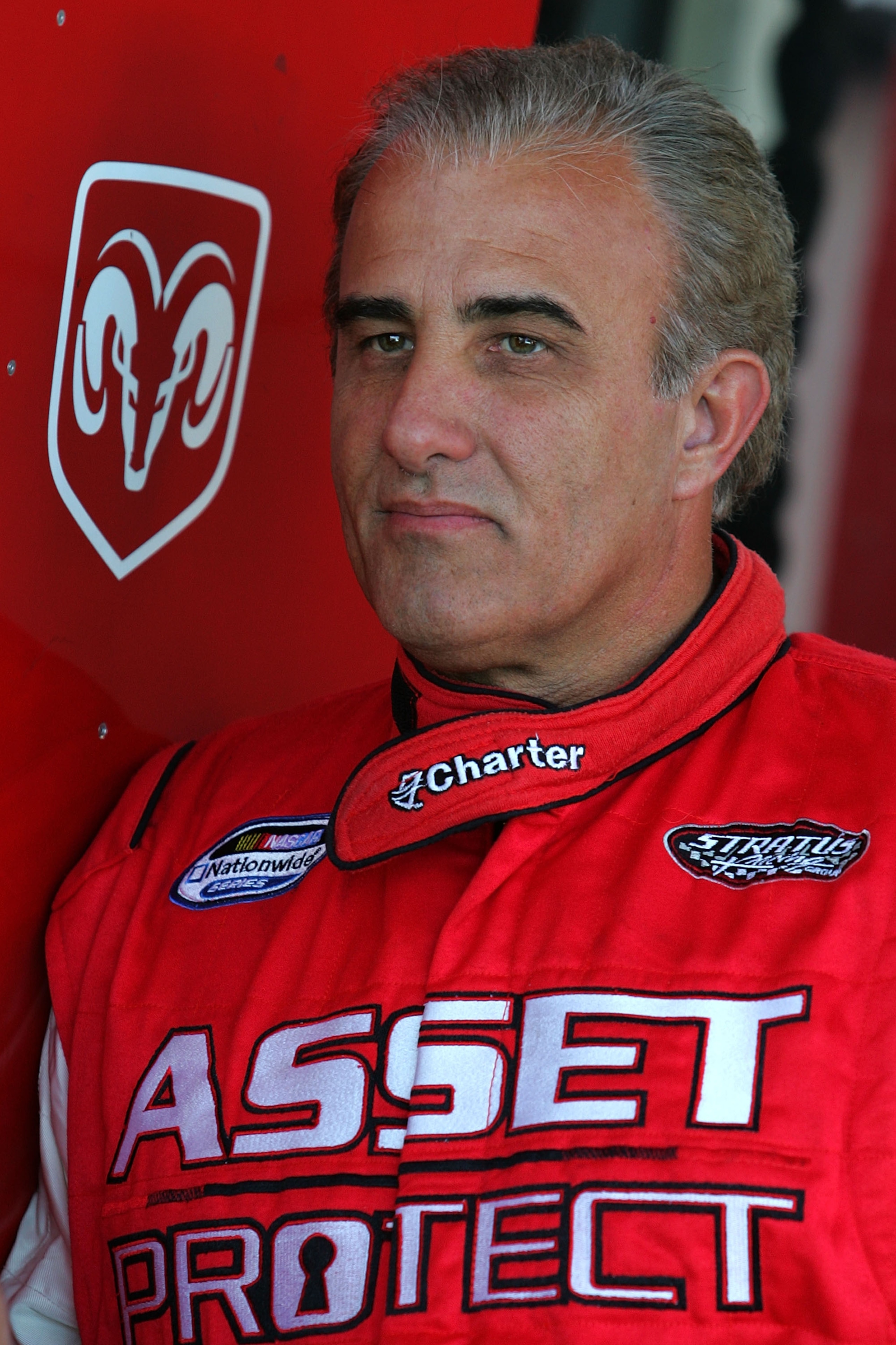 PHOENIX - APRIL 09:  Derrike Cope, driver of the #73 Charter/Dean Guitars Dodge, prepares to drive during practice for the NASCAR Nationwide Series Bashas' Supermarkets 200 at Phoenix International Raceway on April 9, 2010 in Phoenix, Arizona.  (Photo by