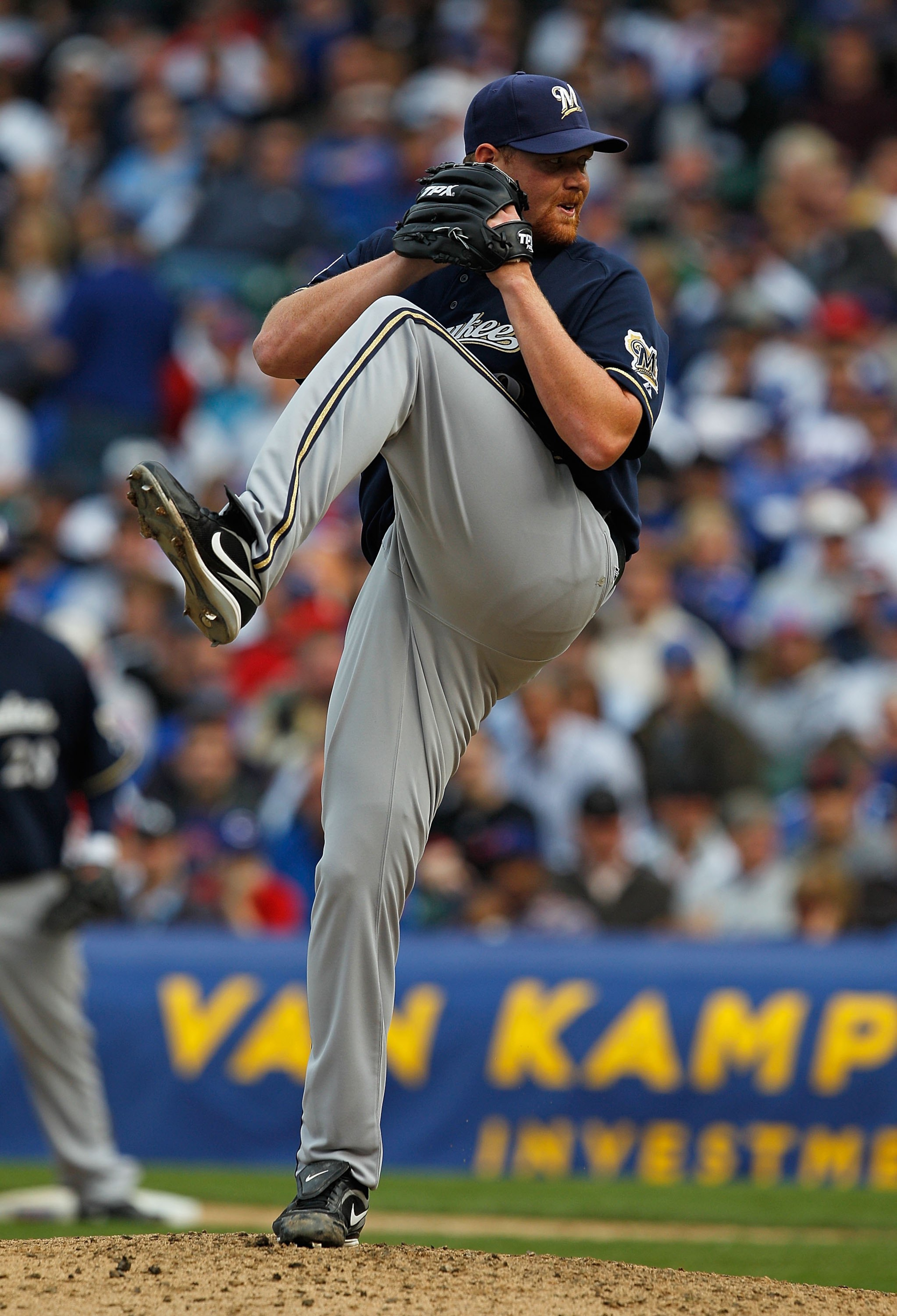CHICAGO - APRIL 12: Todd Coffey #60 of the Milwaukee Brewers delivers the ball against the Chicago Cubs on Opening Day at Wrigley Field on April 12, 2010 in Chicago, Illinois. The Cubs defeated the Brewers 9-5. (Photo by Jonathan Daniel/Getty Images) CHICAGO - APRIL 12: Todd Coffey #60 of the Milwaukee Brewers delivers the ball against the Chicago Cubs on Opening Day at Wrigley Field on April 12, 2010 in Chicago, Illinois. The Cubs defeated the Brewers 9-5. (Photo by Jonathan Daniel/Getty Images)