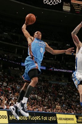 Westbrook is becoming one of the most exciting player to watch in the NBA Westbrook is becoming one of the most exciting player to watch in the NBA