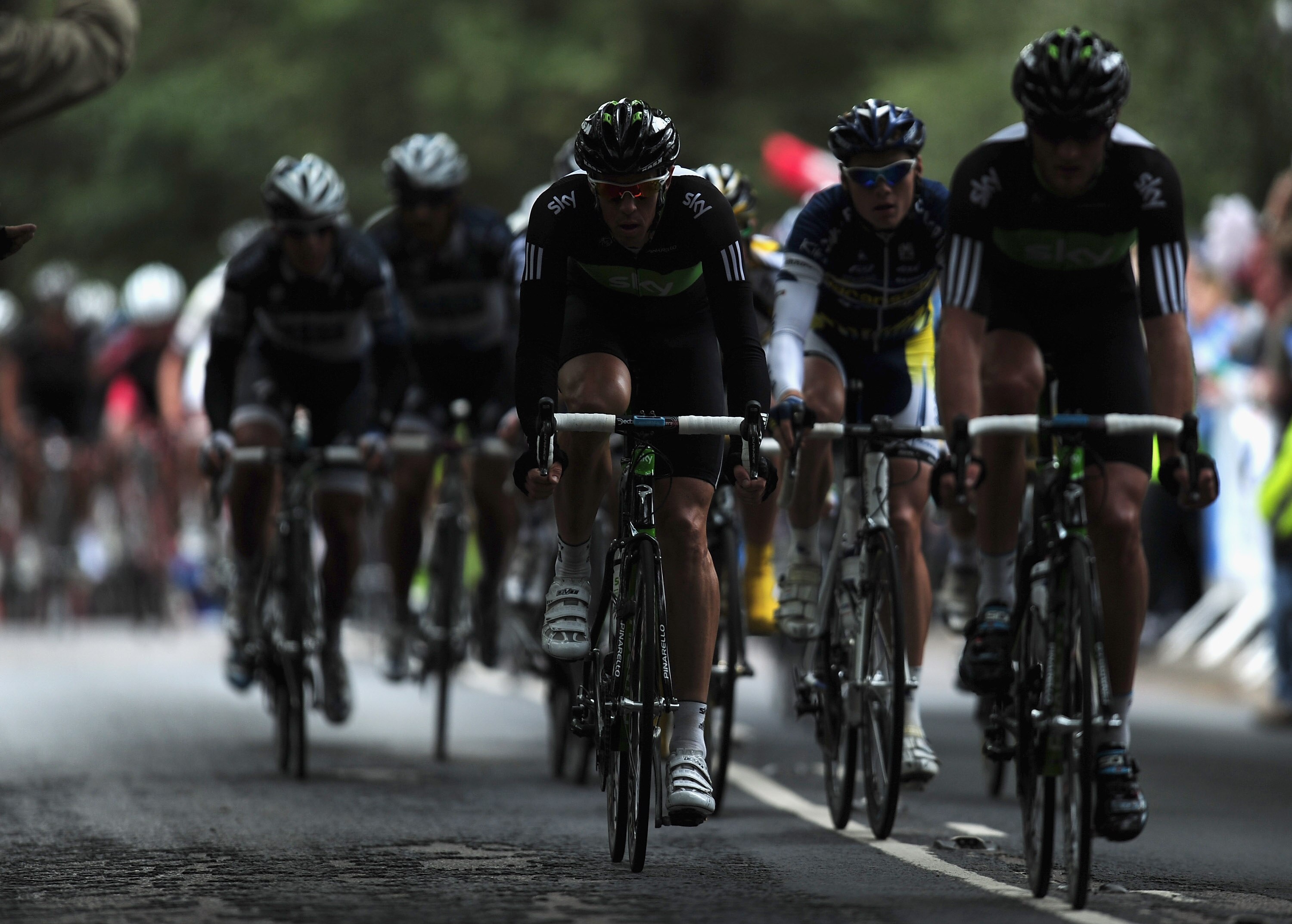 GREAT YARMOUTH, ENGLAND - SEPTEMBER 16:  Greg Henderson of the Sky Pro Cycling Team cycles during Stage Six of the Tour of Britain on September 16, 2010 in Great Yarmouth, England.  (Photo by Jamie McDonald/Getty Images)