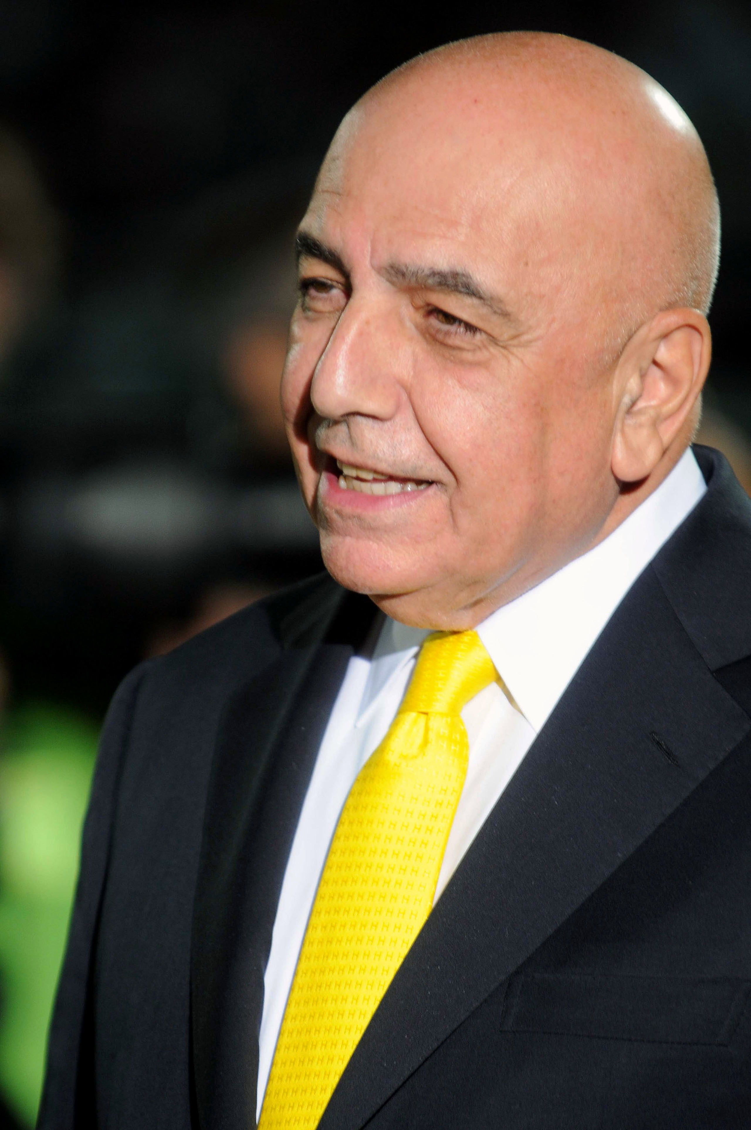 CESENA, ITALY - SEPTEMBER 11: Adriano Galliani president of Milan looks on during the Serie A match between AC Cesena and AC Milan at Dino Manuzzi Stadium on September 11, 2010 in Cesena, Italy. (Photo by Roberto Serra/Getty Images) CESENA, ITALY - SEPTEMBER 11: Adriano Galliani president of Milan looks on during the Serie A match between AC Cesena and AC Milan at Dino Manuzzi Stadium on September 11, 2010 in Cesena, Italy. (Photo by Roberto Serra/Getty Images)