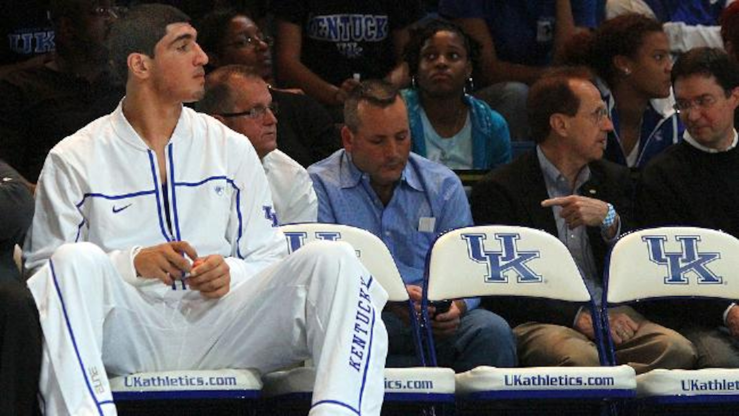 Enes Kanter won't play for the Cats.
