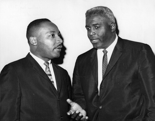 Martin Luther King Jr & Jackie Robinson
