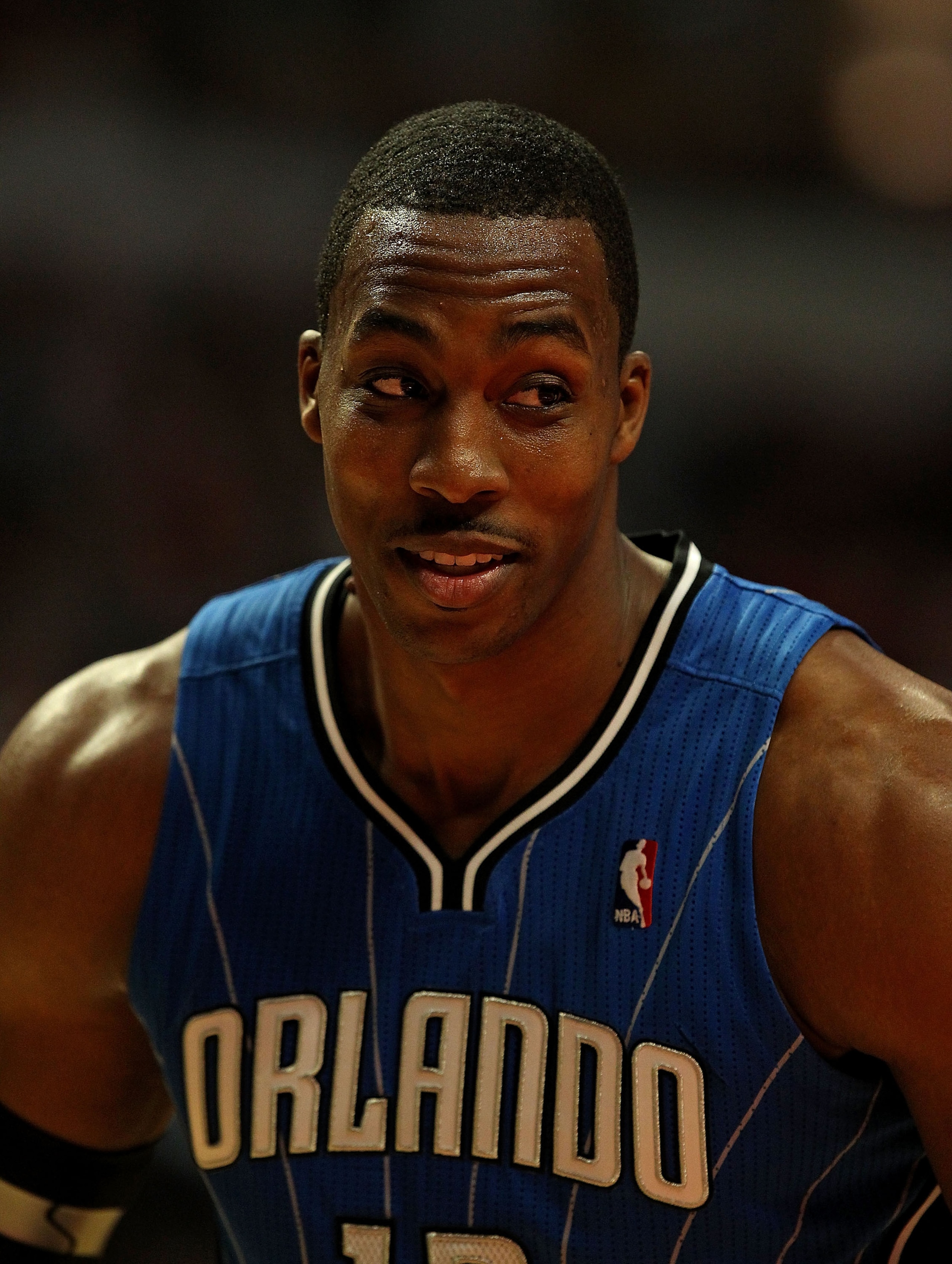 CHICAGO, IL - DECEMBER 01: Dwight Howard #12 of the Orlando Magic looks at a referee during a game against the Chicago Bulls at the United Center on December 1, 2010 in Chicago, Illinois. The Magic defeated the Bulls 107-78. NOTE TO USER: User expressly a CHICAGO, IL - DECEMBER 01: Dwight Howard #12 of the Orlando Magic looks at a referee during a game against the Chicago Bulls at the United Center on December 1, 2010 in Chicago, Illinois. The Magic defeated the Bulls 107-78. NOTE TO USER: User expressly a