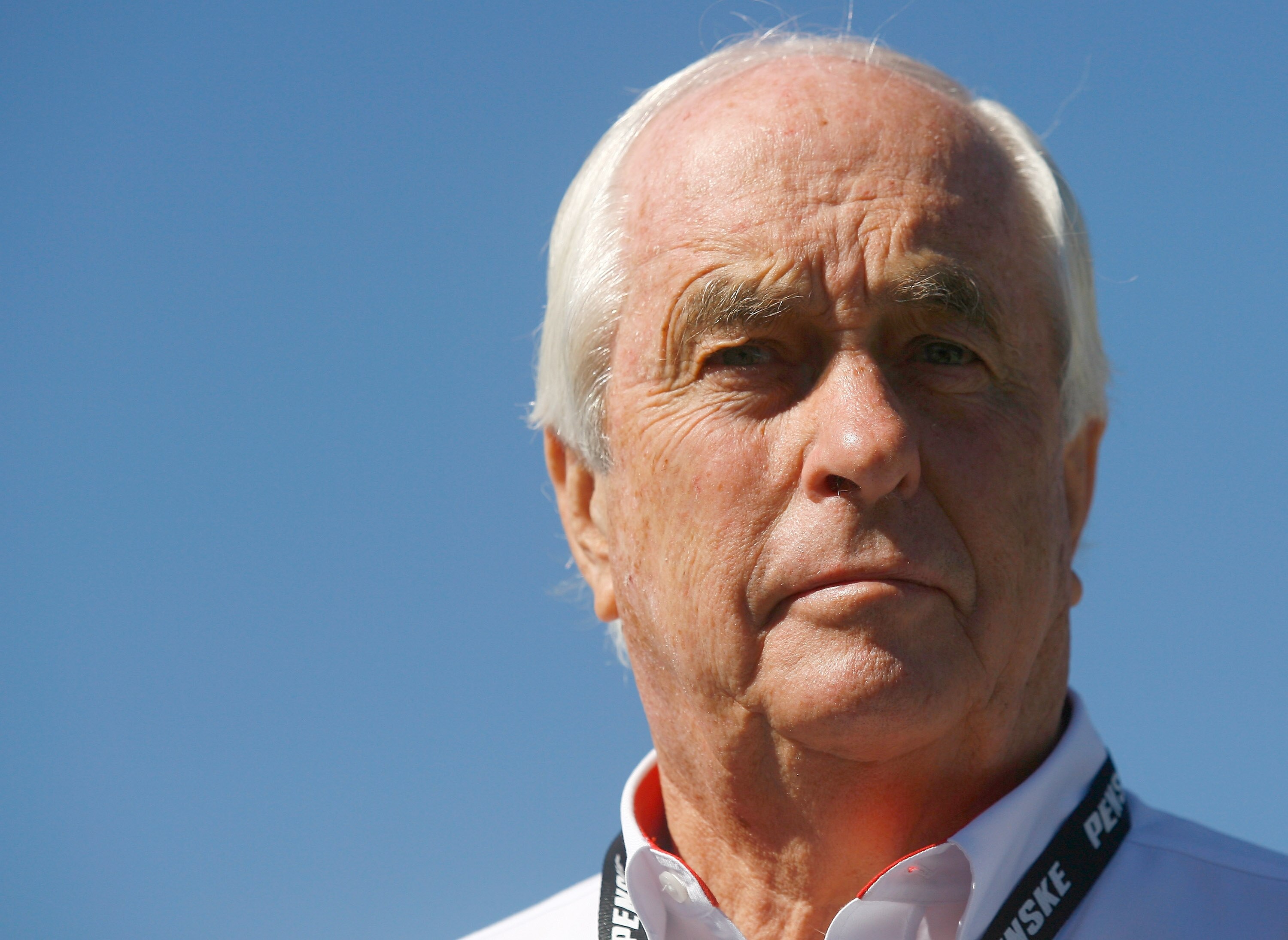 ELKHART LAKE, WI - JUNE 19: Team owner Roger Penske looks on from the grid during qualifying for the NASCAR Nationwide Series Bucyrus 200 at Road America on June 19, 2010 in Elkhart Lake, Wisconsin.