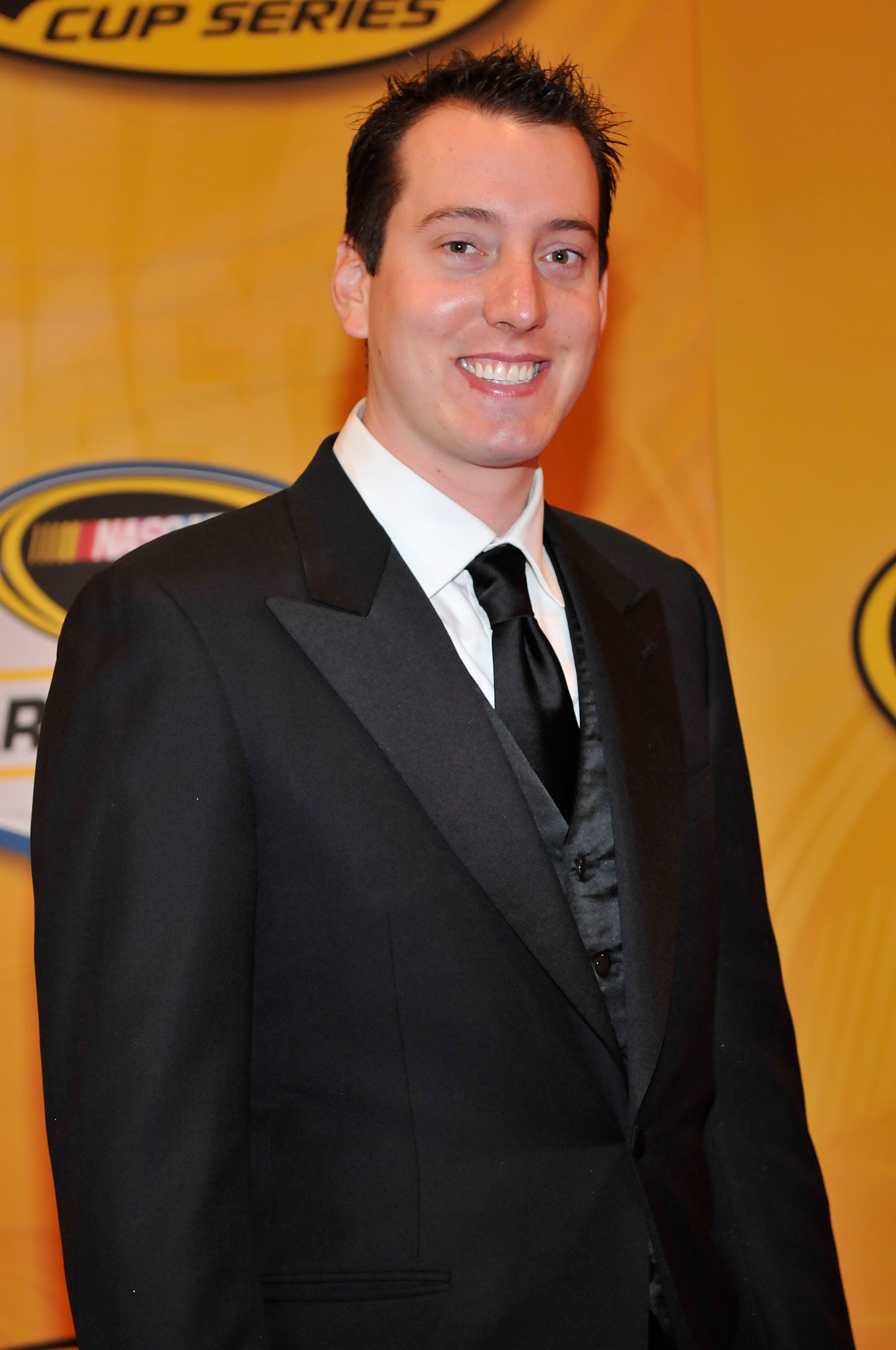 LAS VEGAS, NV - DECEMBER 03:  NASCAR driver Kyle Busch attends the NASCAR Sprint Cup Series awards banquet at the Wynn Las Vegas Hotel on December 3, 2010 in Las Vegas, Nevada.  (Photo by David Becker/Getty Images for NASCAR)