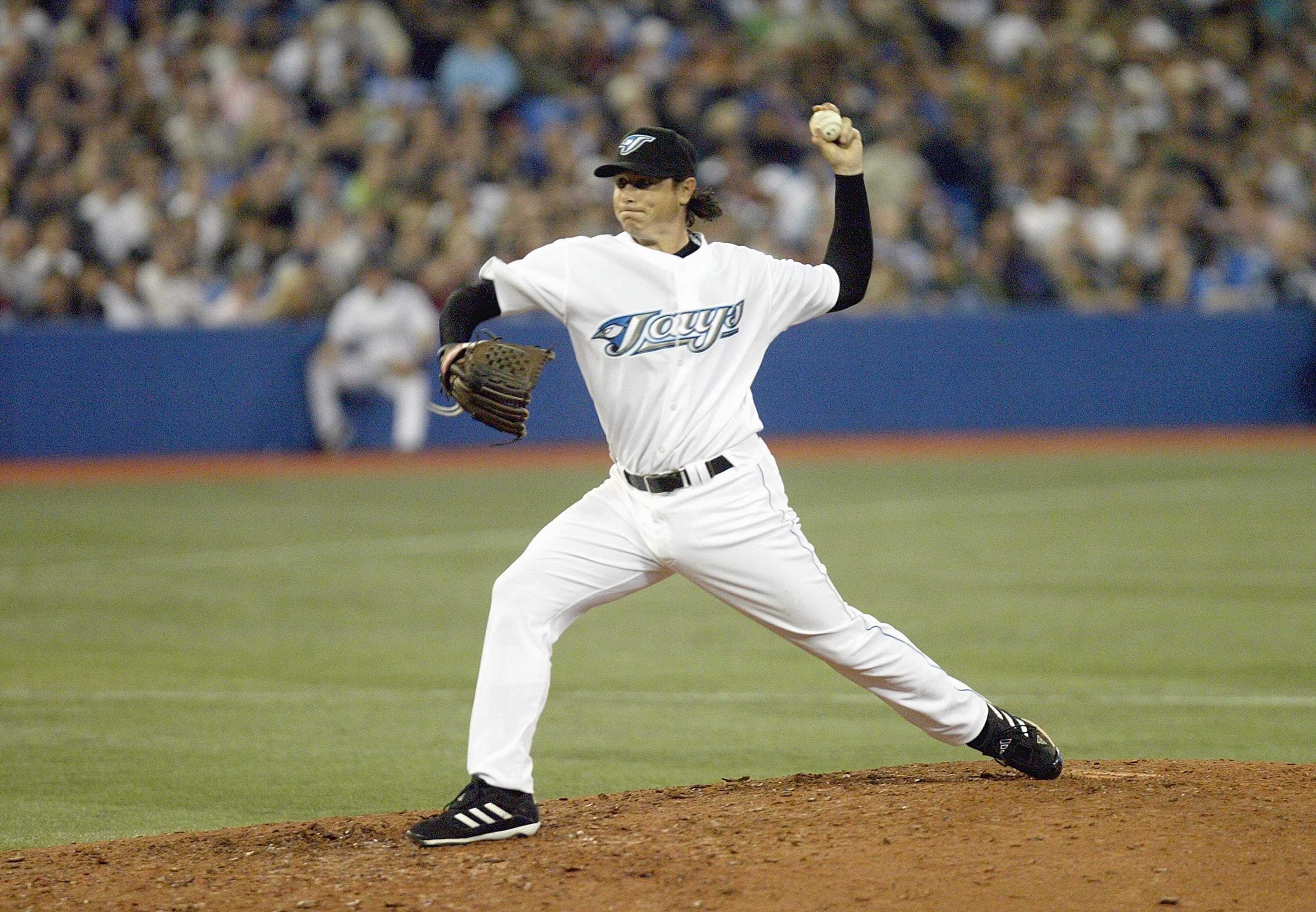 TORONTO - APRIL 9: Scott Downs #37 of the Toronto Blue Jays delivers the pitch against the Kansas City Royals during opening day at the Rogers Centre on April 9, 2007 in Toronto, Canada. (Photo By Dave Sandford/Getty Images)