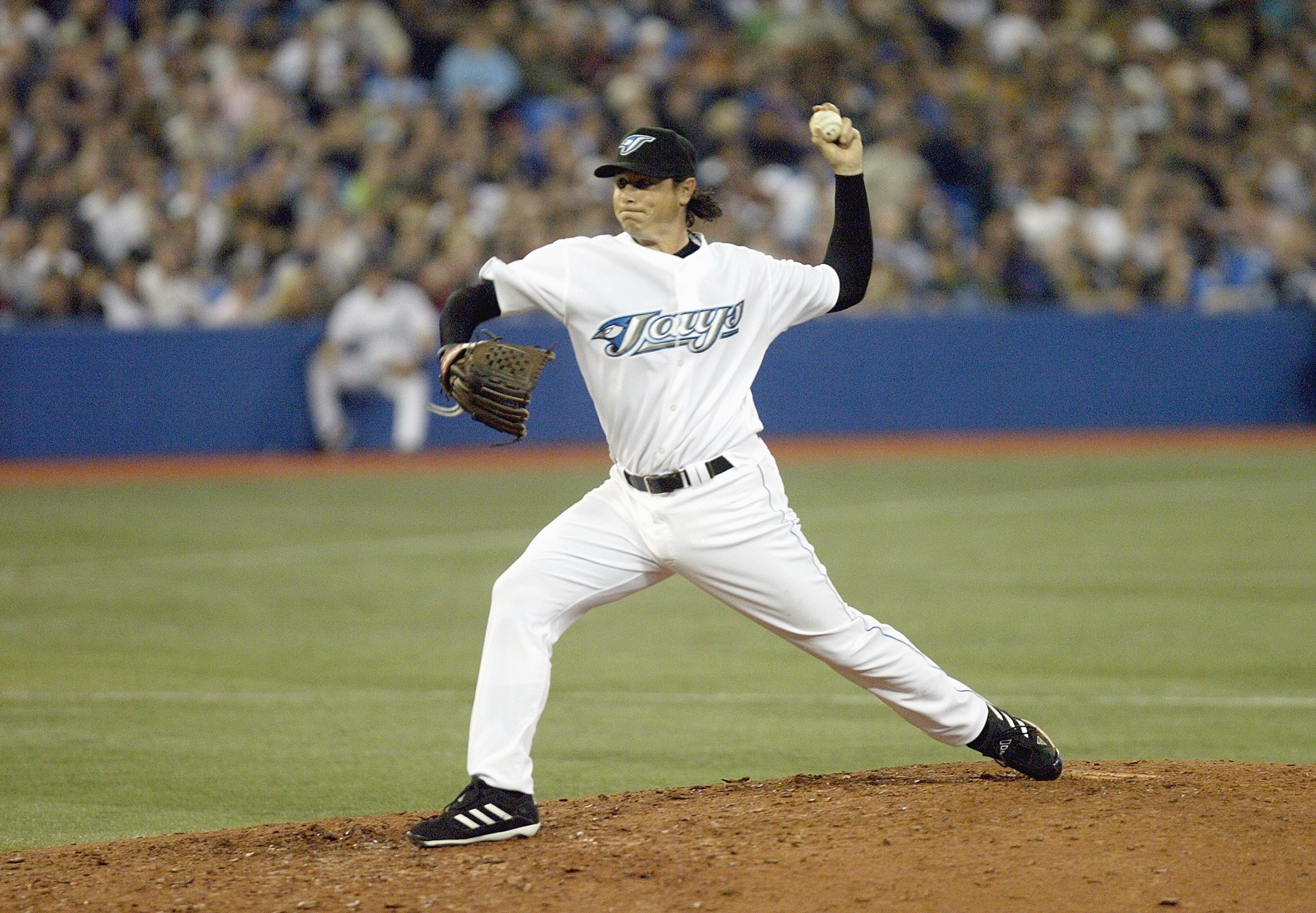 TORONTO - APRIL 9: Scott Downs #37 of the Toronto Blue Jays delivers the pitch against the Kansas City Royals during opening day at the Rogers Centre on April 9, 2007 in Toronto, Canada. (Photo By Dave Sandford/Getty Images)