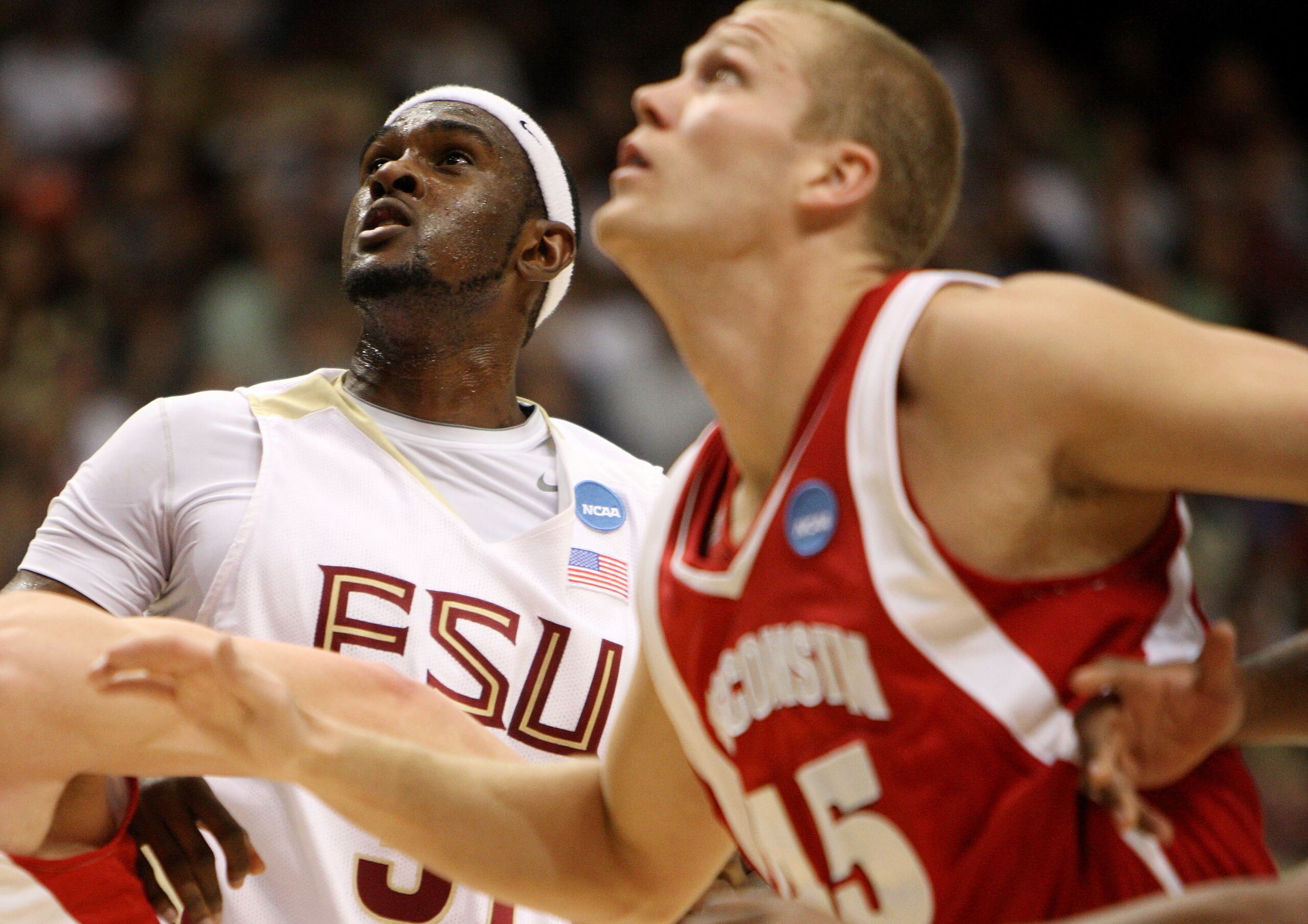 BOISE, ID - MARCH 20: Forward Chris Singleton #31 of the Florida State Seminoles looks to rebound against the Wisconsin Badgers during the first round of the NCAA Division I Men's Basketball Tournament at the Taco Bell Arena on March 20, 2009 in Boise, I BOISE, ID - MARCH 20: Forward Chris Singleton #31 of the Florida State Seminoles looks to rebound against the Wisconsin Badgers during the first round of the NCAA Division I Men's Basketball Tournament at the Taco Bell Arena on March 20, 2009 in Boise, I