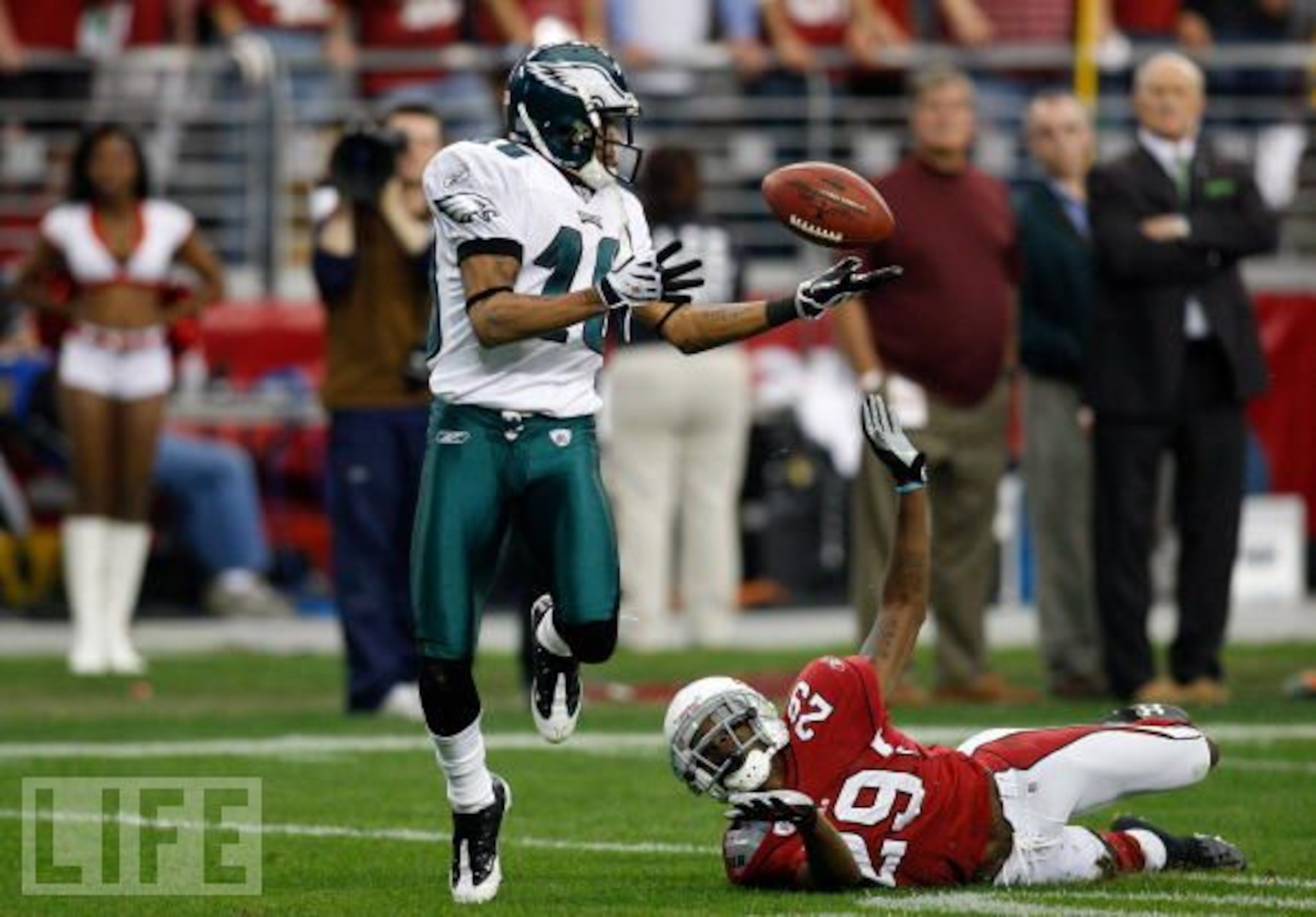 Had the Eagles won this game, DeSean Jackson's 62 yard TD catch would have gone down as one of the greatest plays in Philadelphia sports history.