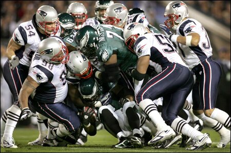 The New England Patriots played tough, physical football in Super Bowl XXXIX, and the result was a slim three point victory for Tom Brady & Co.