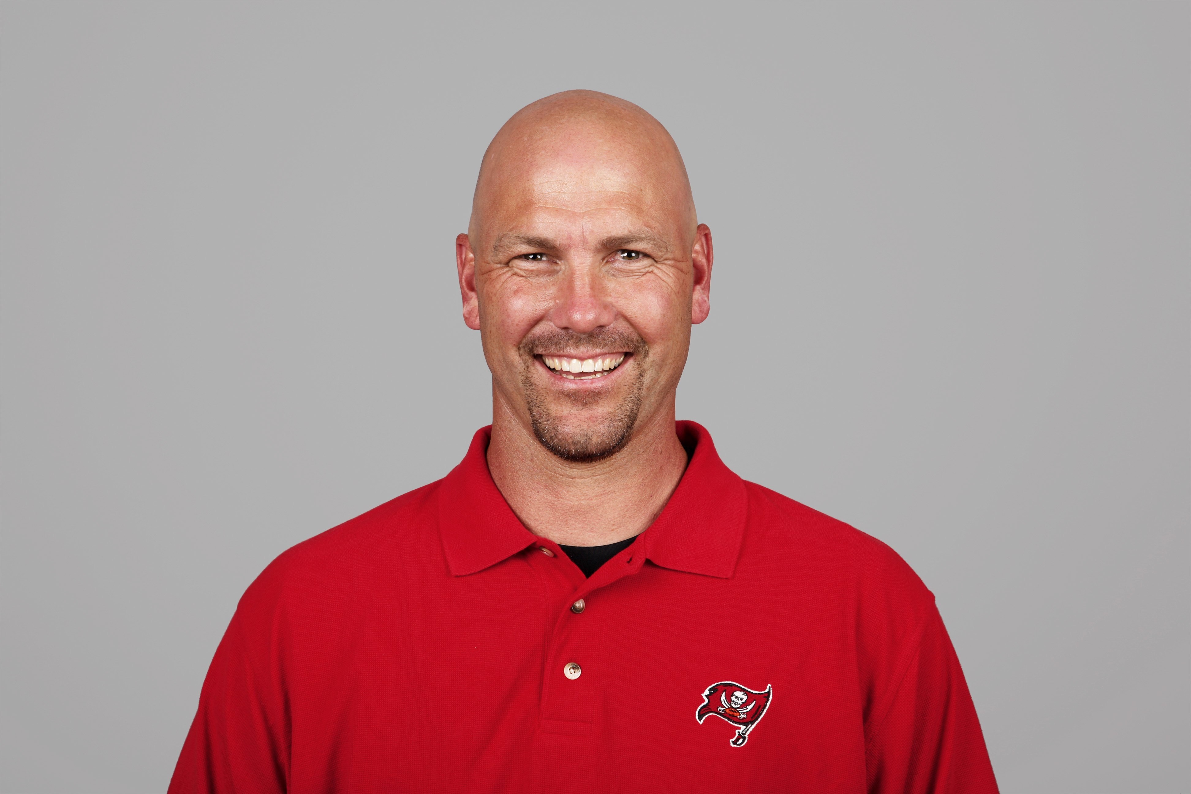 TAMPA, FL - 2008:  Gus Bradley of the Tampa Bay Buccaneers poses for his 2008 NFL headshot at photo day in Tampa, Florida.  (Photo by Getty Images)