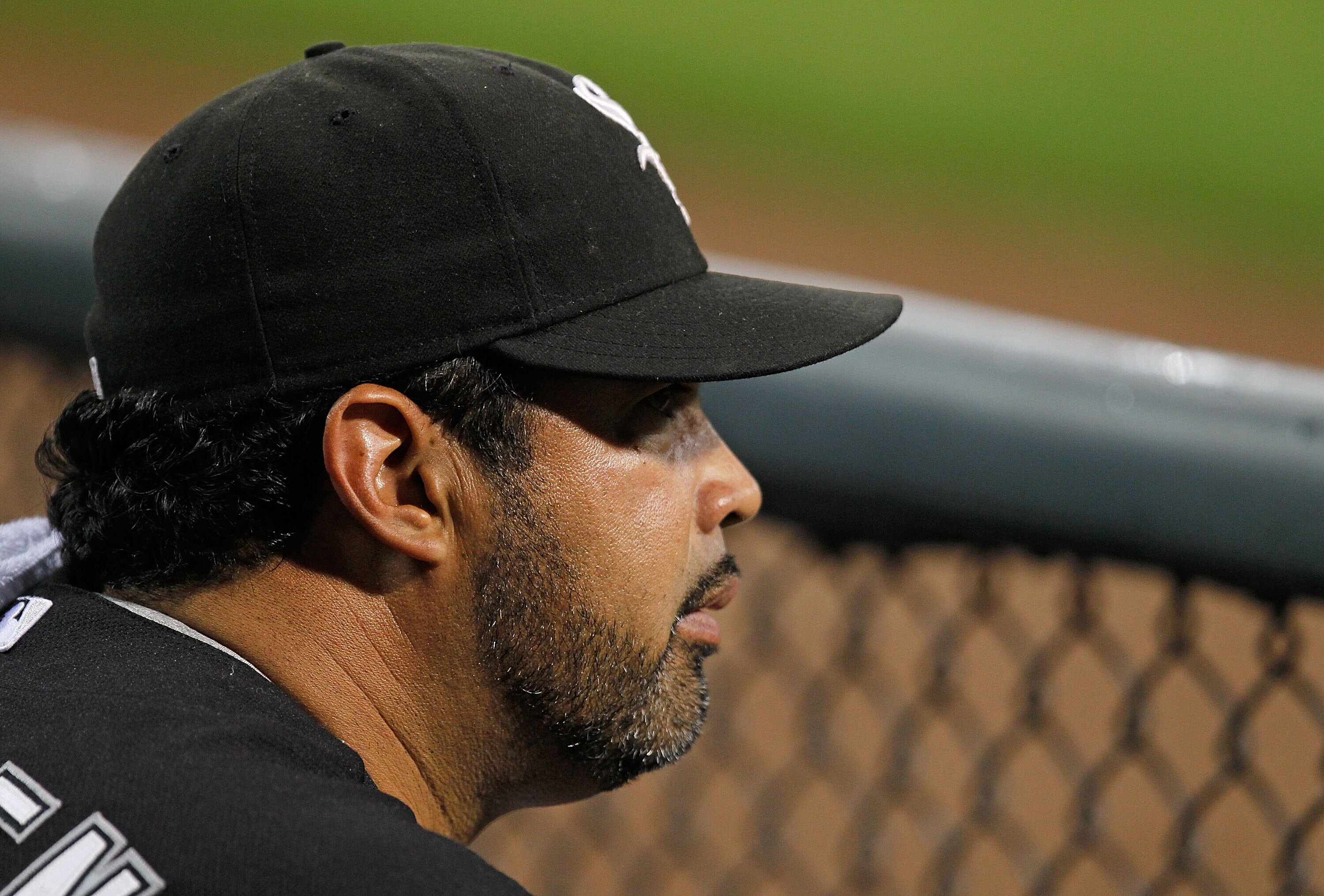 CHICAGO - JULY 07: Manager Ozzie Guillen #13 of the Chicago White Sox watches as his team takes on  the Los Angeles Angels of Anaheim at U.S. Cellular Field on July 7, 2010 in Chicago, Illinois. (Photo by Jonathan Daniel/Getty Images)