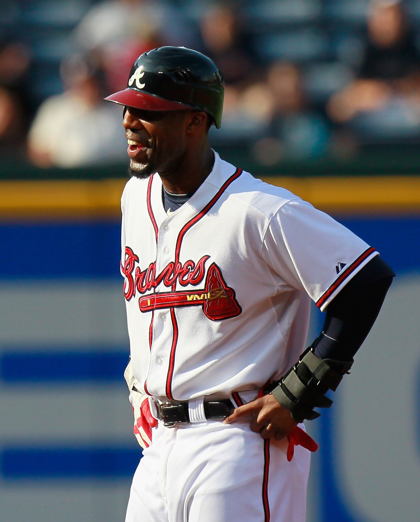 ATLANTA - SEPTEMBER 29:  Jason Heyward #22 of the Atlanta Braves against the Florida Marlins at Turner Field on September 29, 2010 in Atlanta, Georgia.  (Photo by Kevin C. Cox/Getty Images)