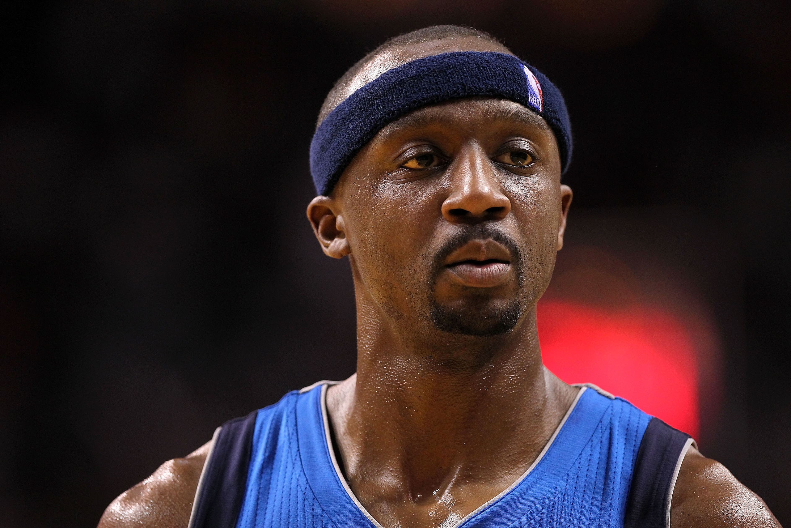 MIAMI, FL - DECEMBER 20: Jason Terry #31 of the Dallas Mavericks shoots a free throw during a game against the Miami Heat at American Airlines Arena on December 20, 2010 in Miami, Florida. NOTE TO USER: User expressly acknowledges and agrees that, by dow MIAMI, FL - DECEMBER 20: Jason Terry #31 of the Dallas Mavericks shoots a free throw during a game against the Miami Heat at American Airlines Arena on December 20, 2010 in Miami, Florida. NOTE TO USER: User expressly acknowledges and agrees that, by dow