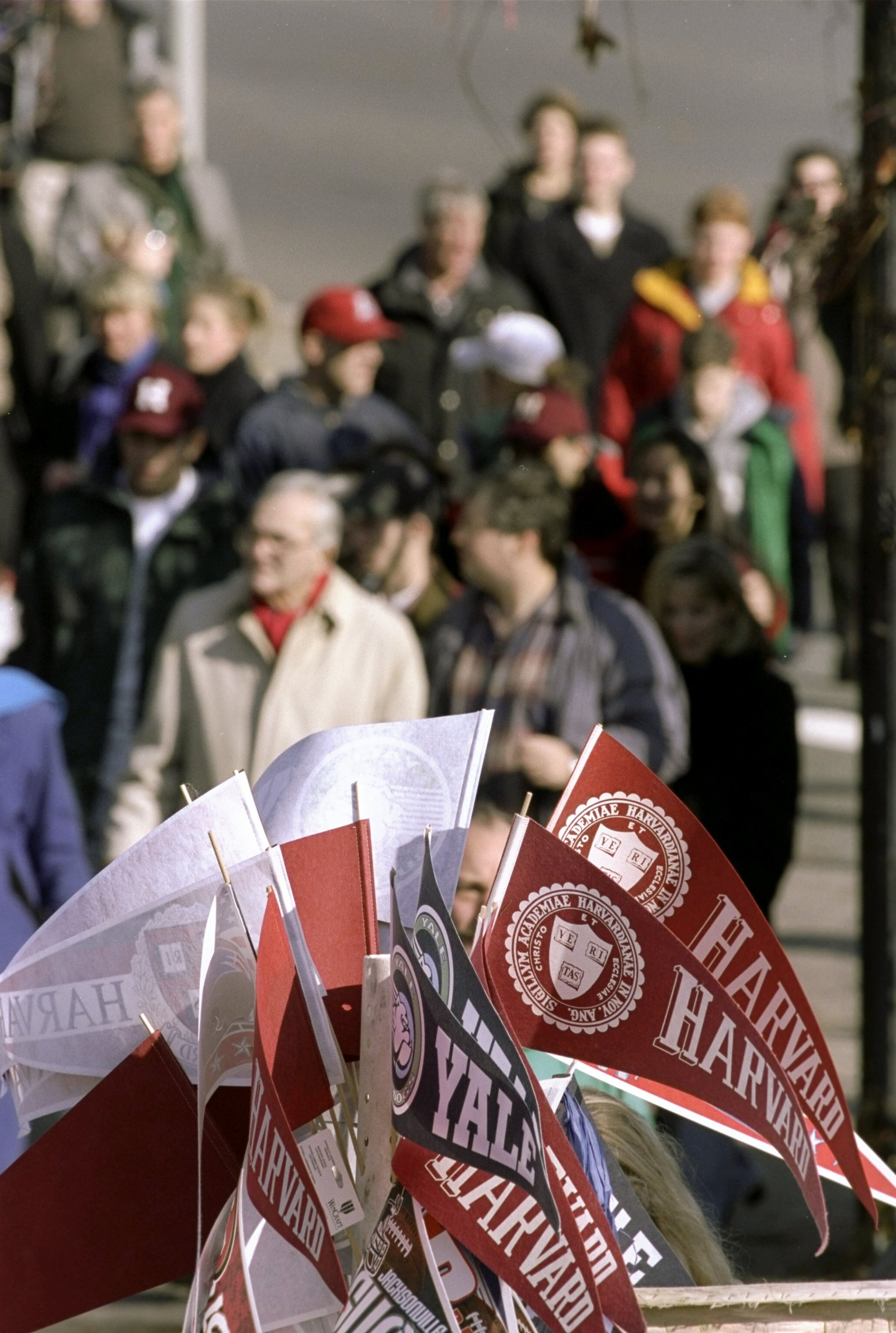 21 Nov 1998:  General view during the game between the Harvard Crimson and the Yale Bulldogs at the Harvard Stadium in Cambridge, Massachusetts. The Bulldogs defeated the Crimson 9-7. Mandatory Credit: M. David Leeds  /Allsport