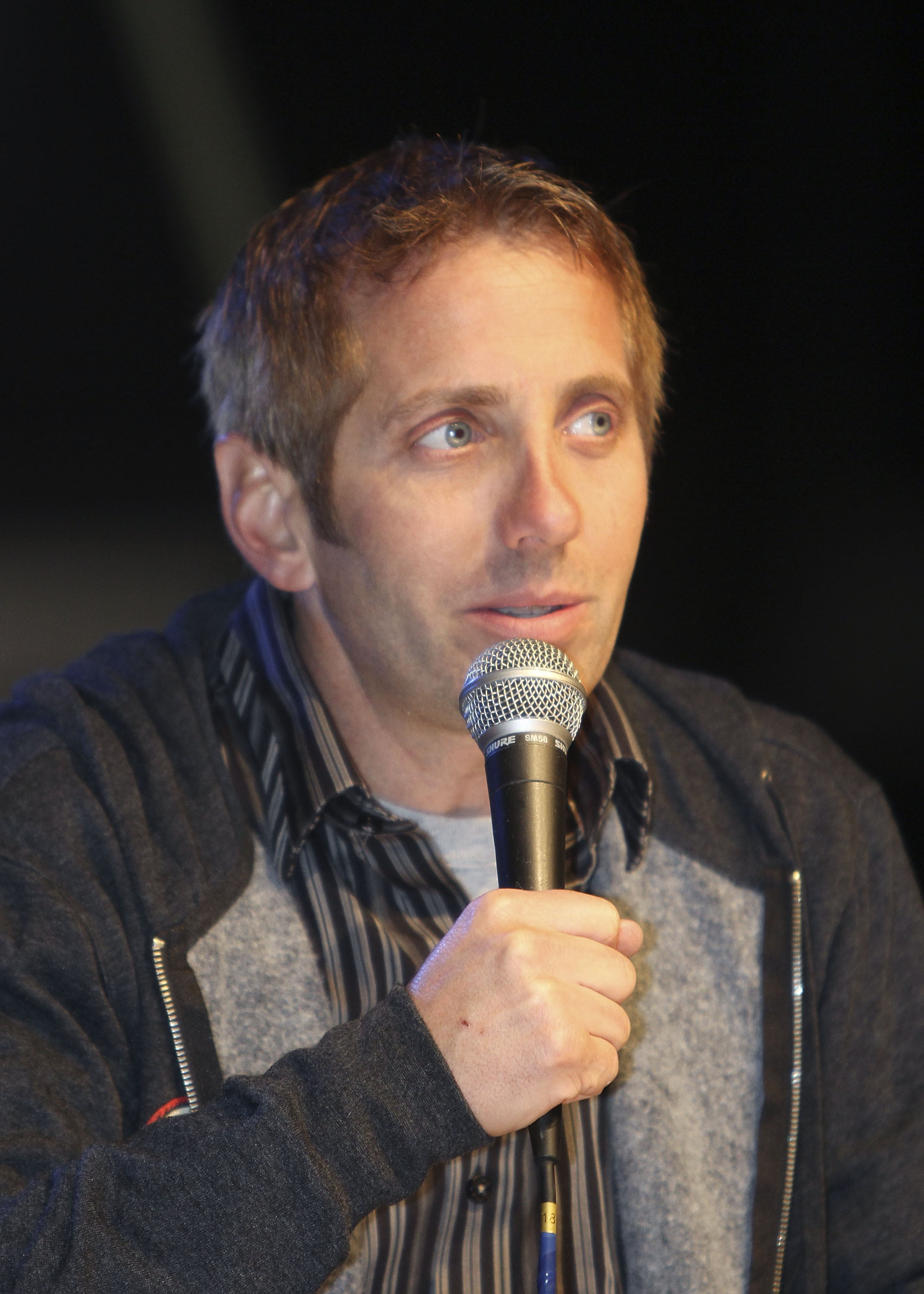 DAYTONA BEACH, FL - JANUARY 21:  Greg Biffle, driver of the #16 3M Ford partiicipates in a Fan Forum at Daytona International Speedway on January 21, 2011 in Daytona Beach, Florida.  (Photo by Jerry Markland/Getty Images for NASCAR)