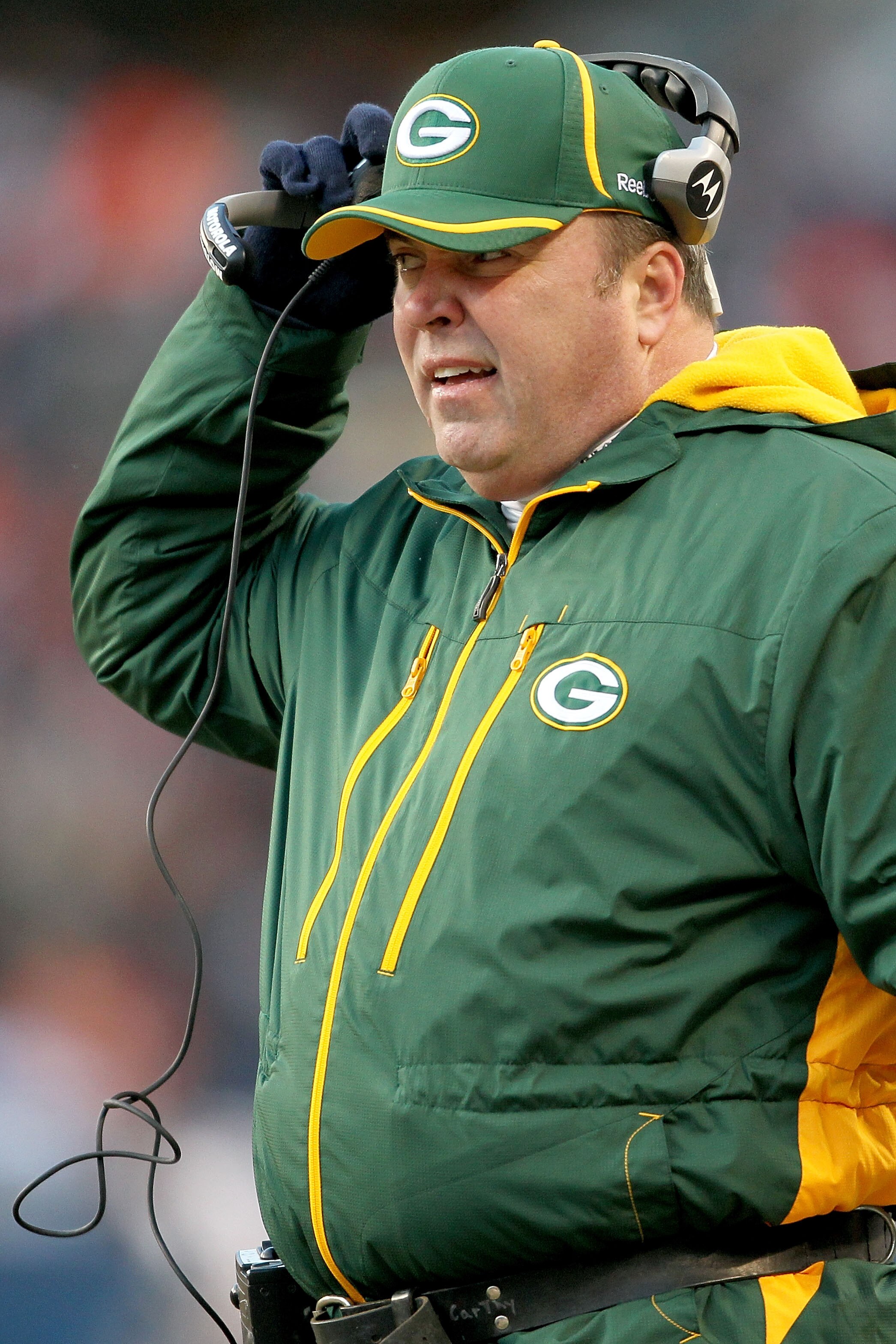 CHICAGO, IL - JANUARY 23:  Head coach Mike McCarthy of the Green Bay Packers looks on in the second half against the Chicago Bears in the NFC Championship Game at Soldier Field on January 23, 2011 in Chicago, Illinois.  (Photo by Andy Lyons/Getty Images)