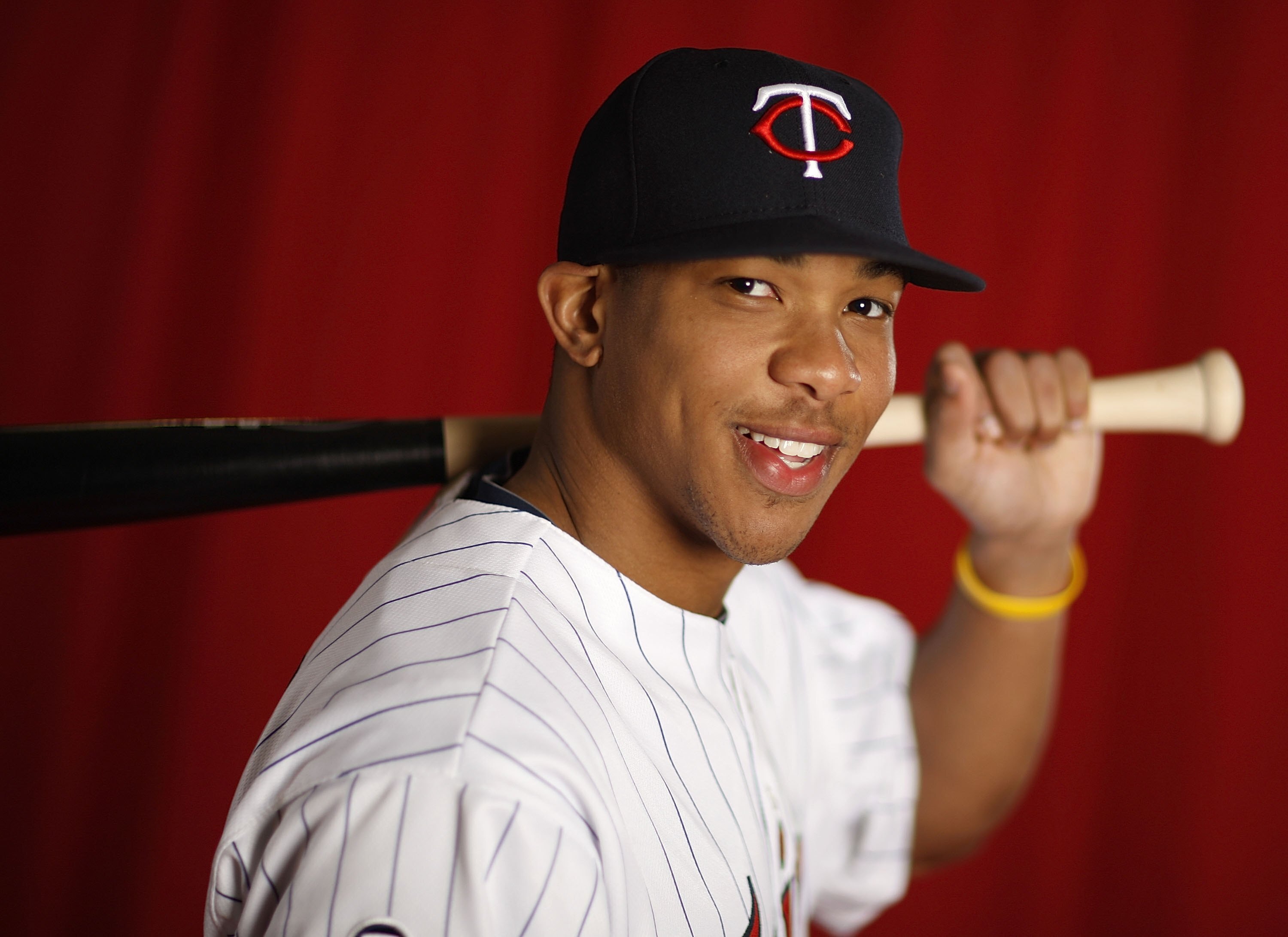 FT. MYERS, FL - MARCH 01:  Ben Revere #87 of the Minnesota Twins poses during photo day at Hammond Stadium on March 1, 2010 in Ft. Myers, Florida.  (Photo by Gregory Shamus/Getty Images)