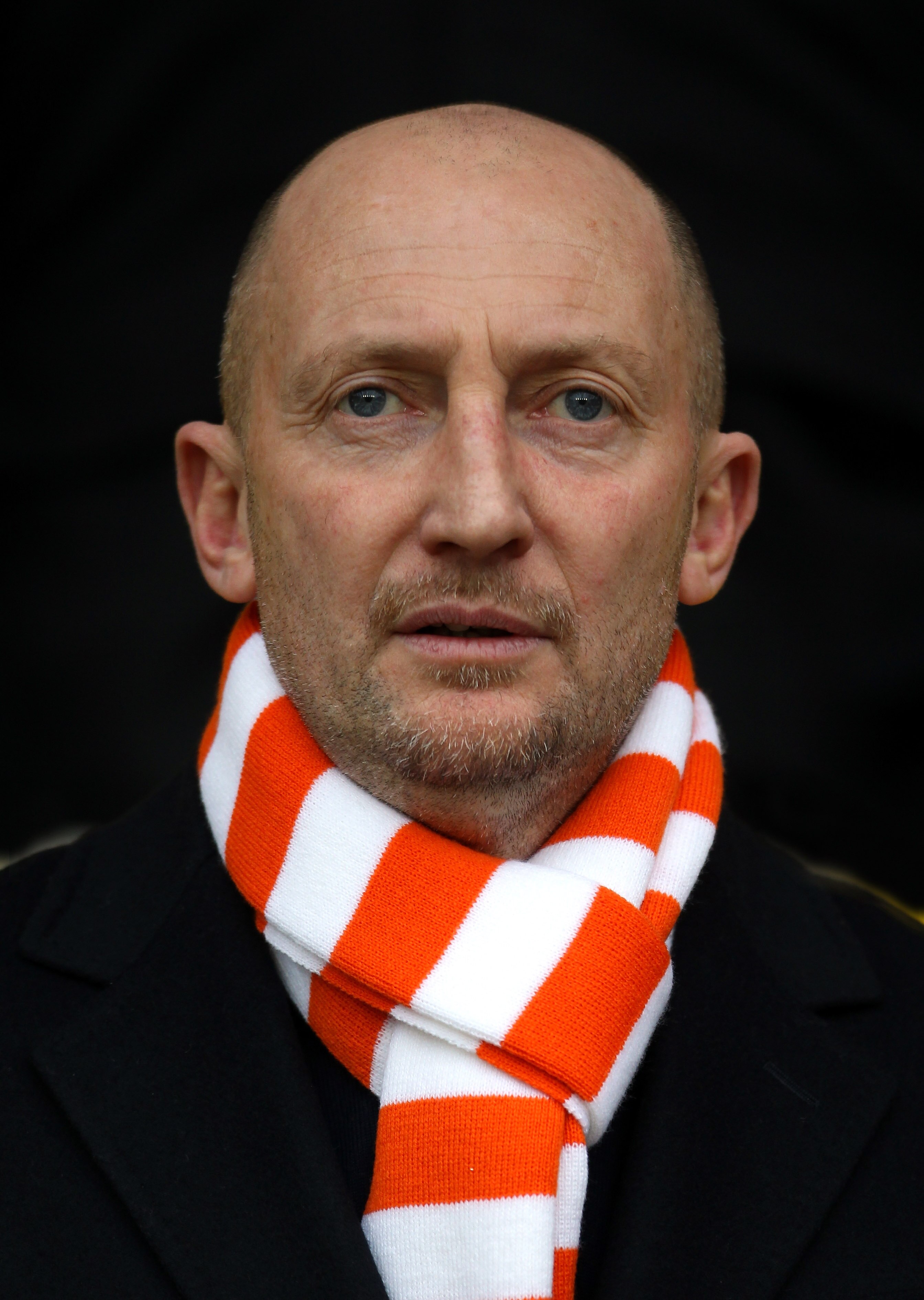 BLACKPOOL, ENGLAND - JANUARY 22:  Ian Holloway the manager of Blackpool looks on during the Barclays Premier League match between Blackpool and Sunderland at Bloomfield Road on January 22, 2011 in Blackpool, England.  (Photo by Alex Livesey/Getty Images)