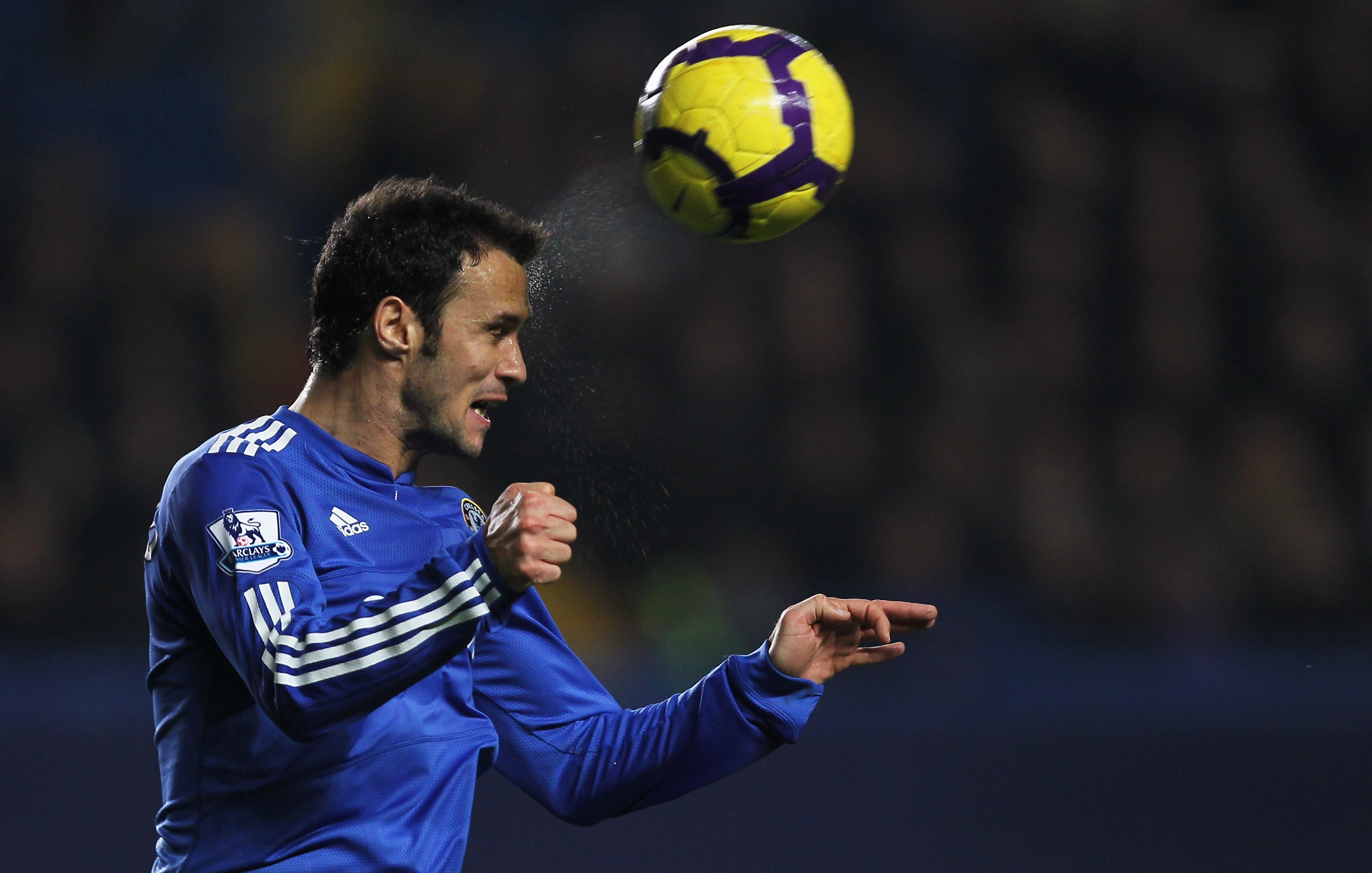 LONDON - JANUARY 27:  Ricardo Carvalho of Chelsea heads clear during the Barclays Premier League match between Chelsea and Birmingham City at Stamford Bridge on January 27, 2010 in London, England.  (Photo by Hamish Blair/Getty Images)