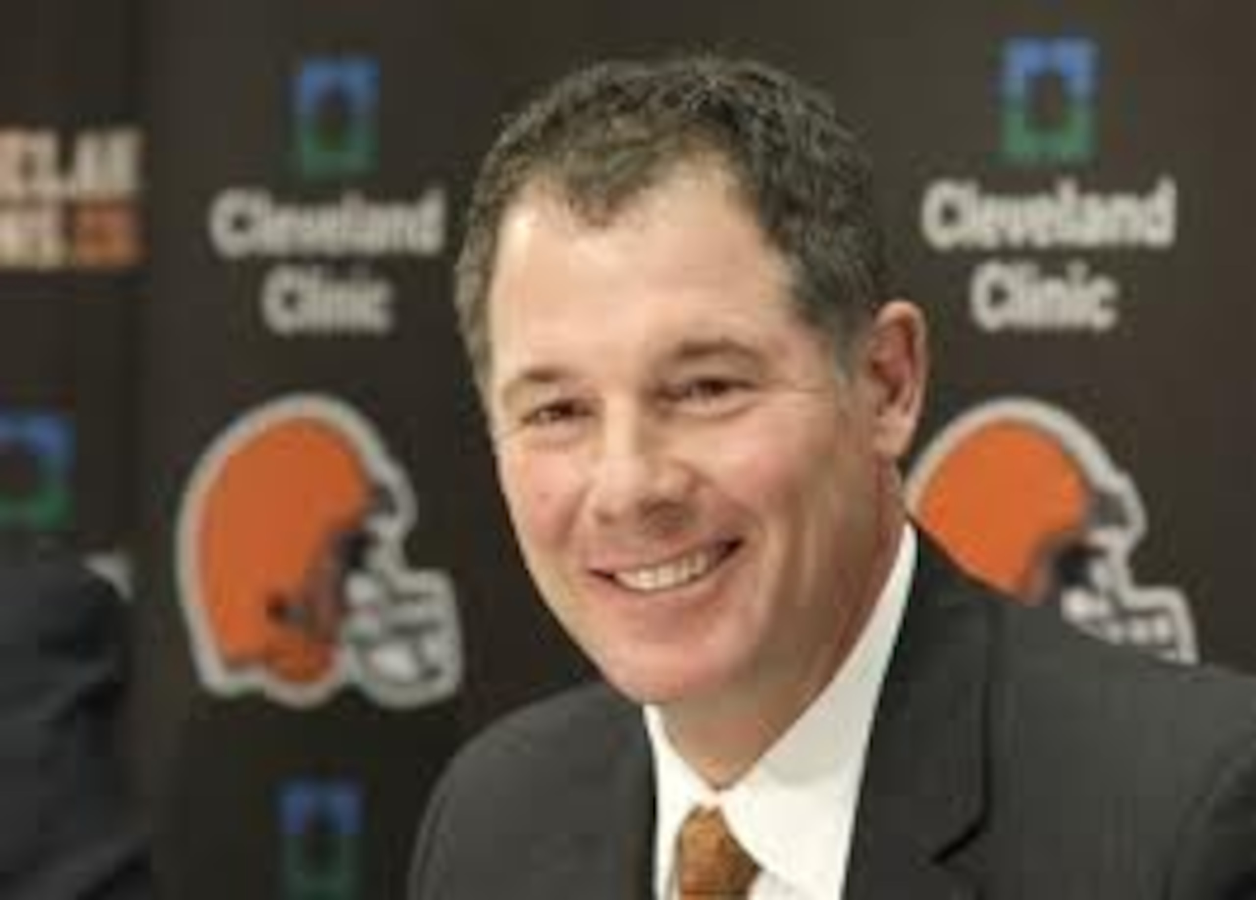 New Browns Head Coach Pat Shurmur during introductory press conference New Browns Head Coach Pat Shurmur during introductory press conference