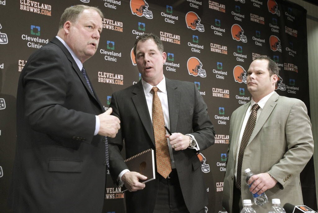 Browns Braintrust: Holmgren, Shurmur, Heckert