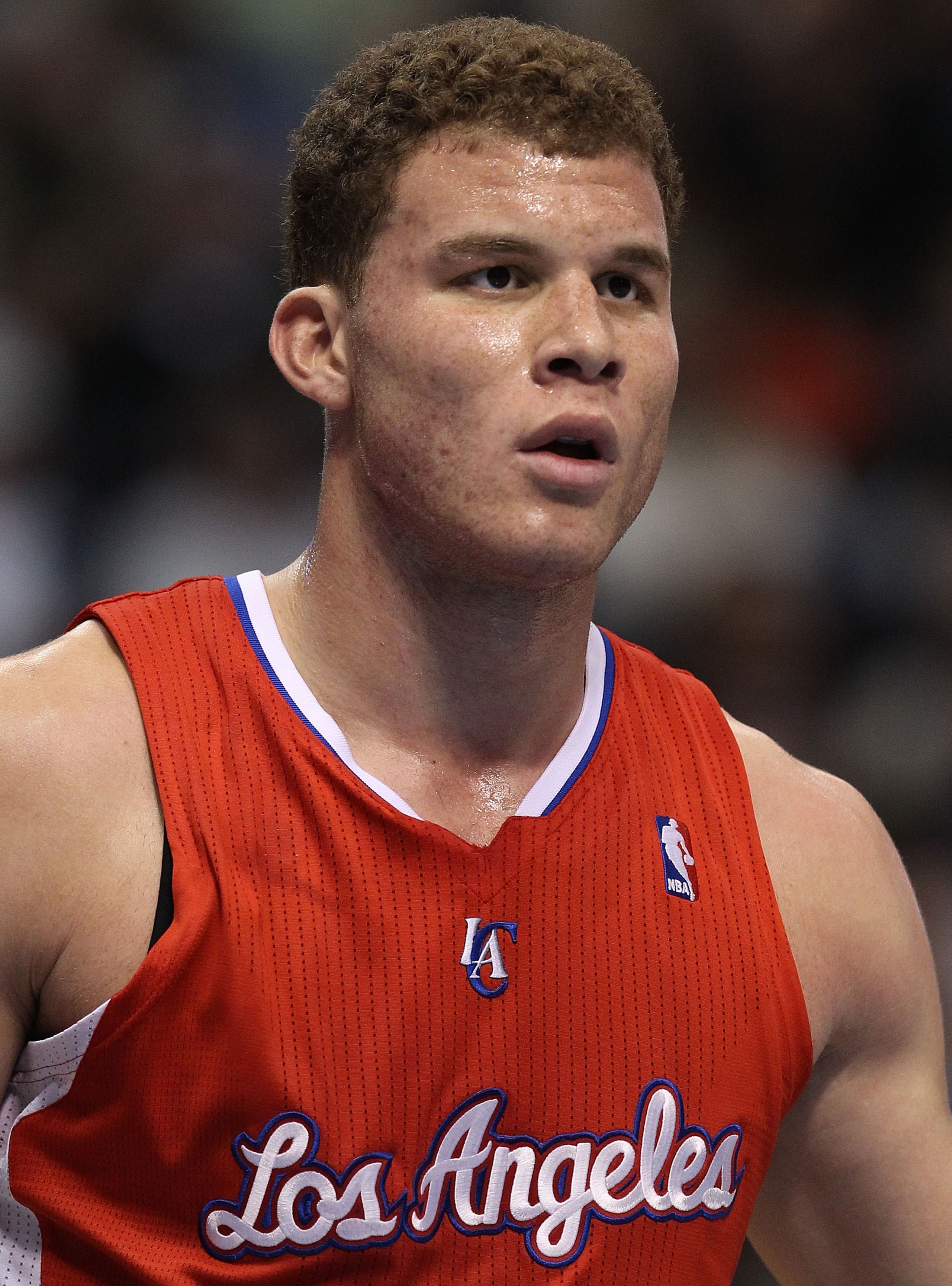 DALLAS, TX - JANUARY 25:  Forward Blake Griffin #32 of the Los Angeles Clippers during play against the Dallas Mavericks at American Airlines Center on January 25, 2011 in Dallas, Texas.  NOTE TO USER: User expressly acknowledges and agrees that, by downl