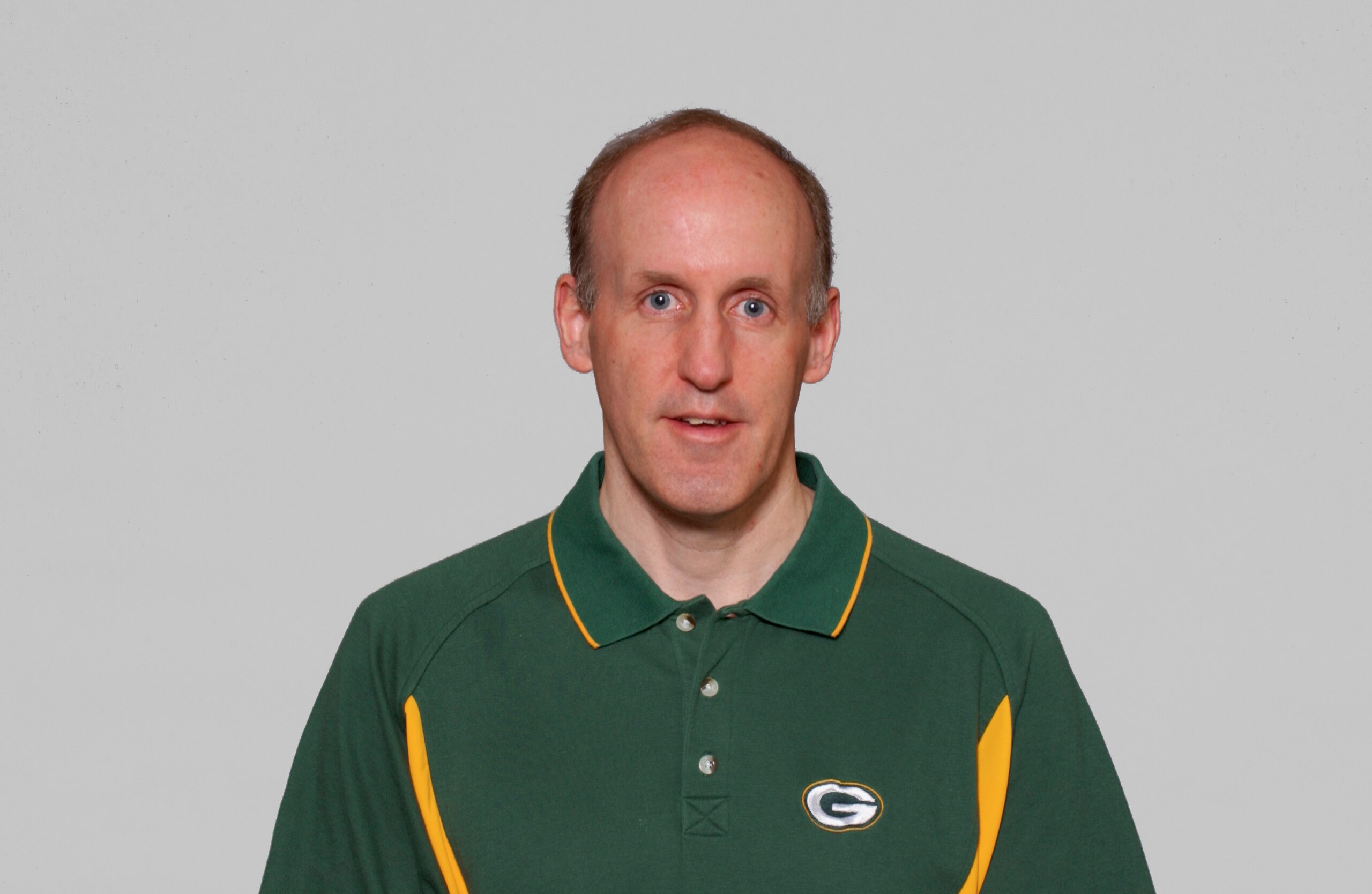 GREEN BAY, WI - 2005:  Joe Philbin of the Green Bay Packers poses for his 2005 NFL headshot at photo day in Green Bay, Wisconsin.  (Photo by Getty Images)
