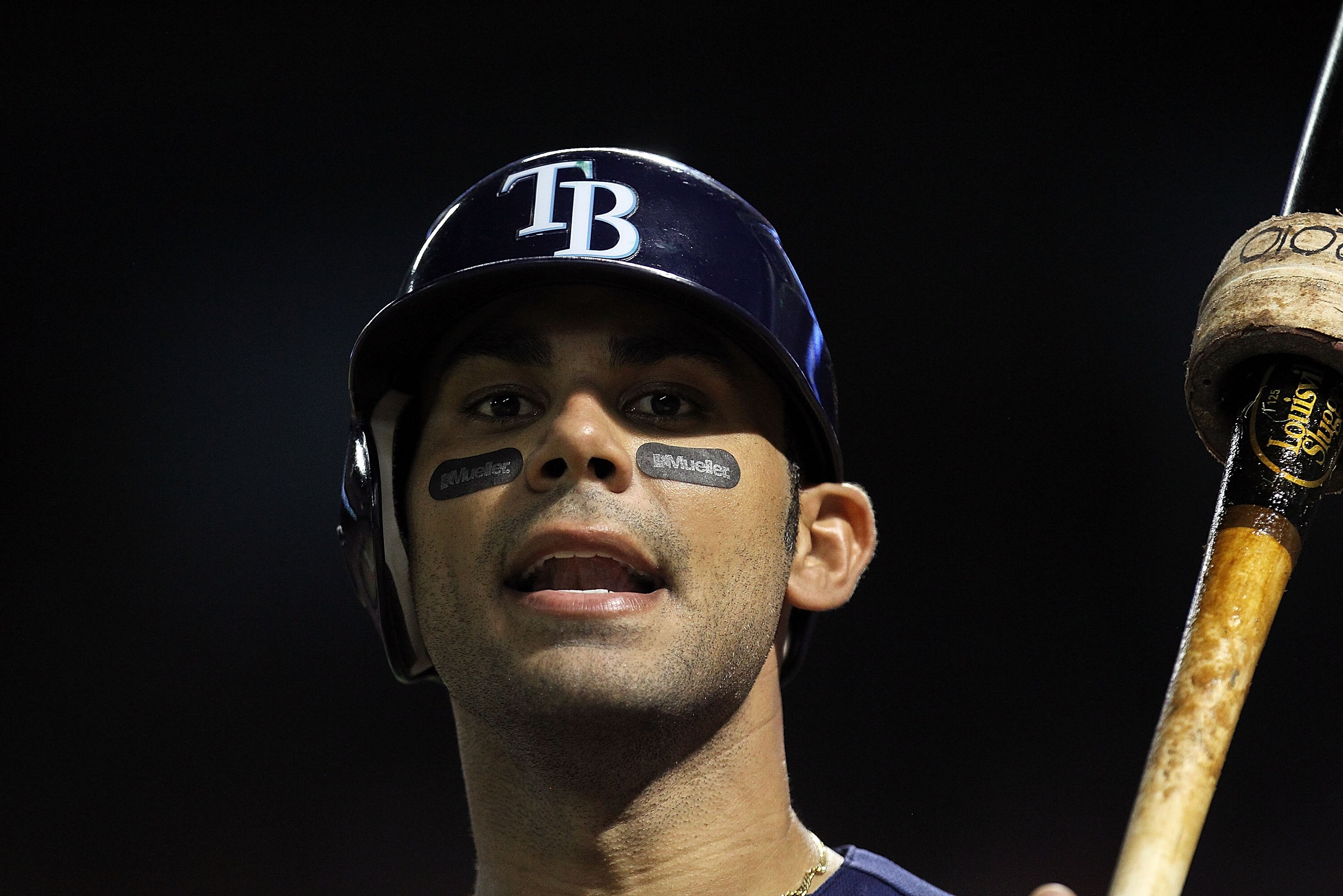 ARLINGTON, TX - OCTOBER 09:  Carlos Pena #23 of the Tampa Bay Rays during game 3 of the ALDS at Rangers Ballpark in Arlington on October 9, 2010 in Arlington, Texas.  (Photo by Ronald Martinez/Getty Images)