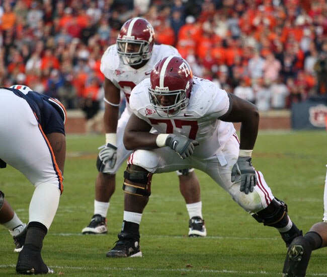 Alabama OT James Carpenter
